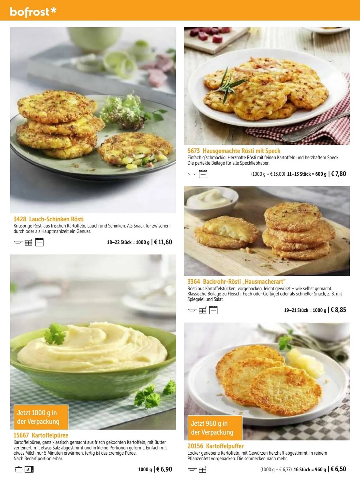 Bofrost Flugblatt von 1. März bis 31. August 2023 - Flugblätt seite  50