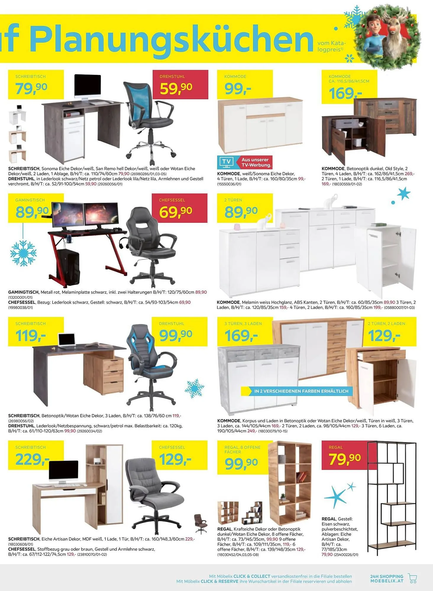 Möbelix Flugblatt von 3. Dezember bis 12. Dezember 2023 - Flugblätt seite 7