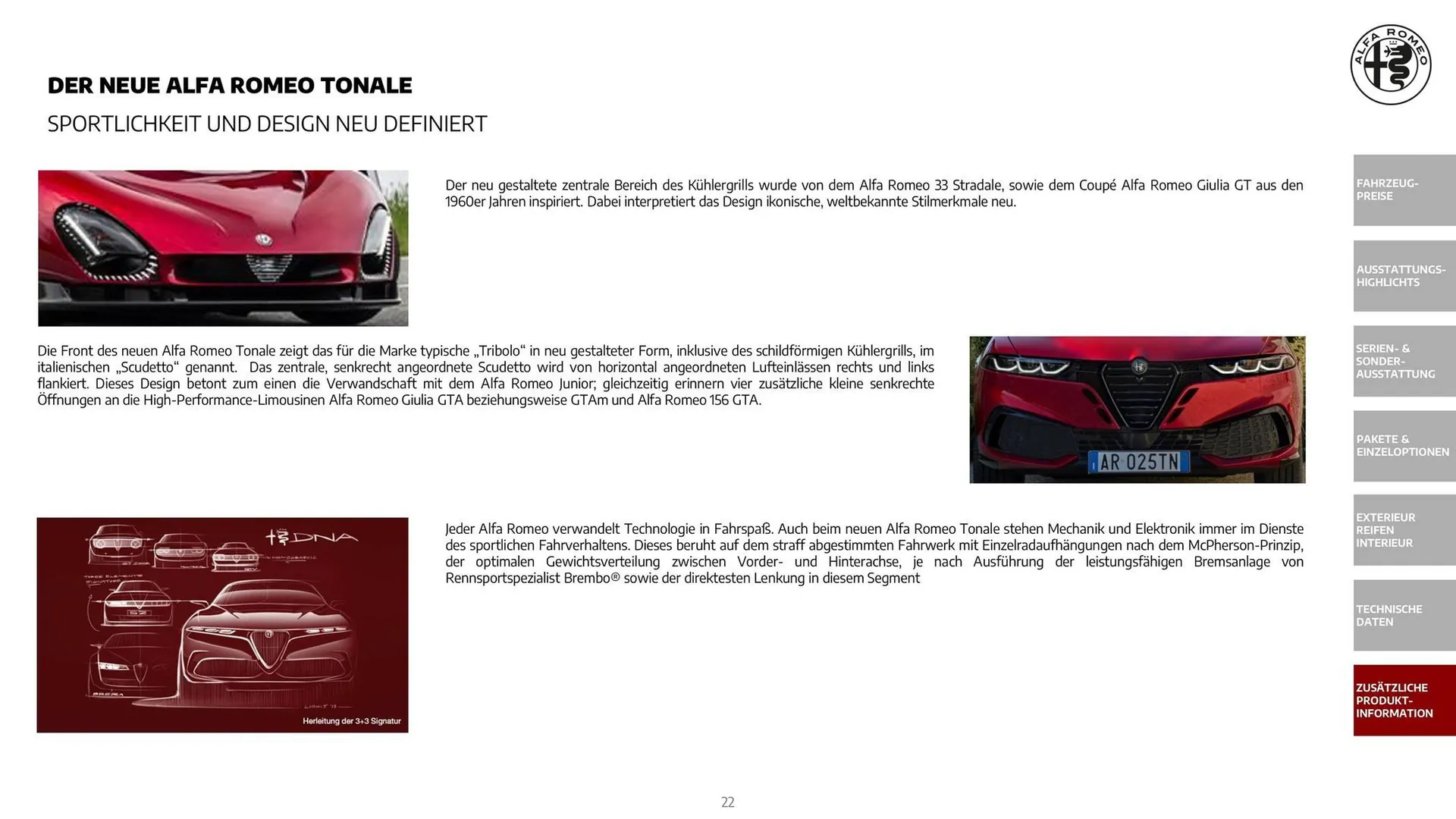 Alfa Romeo Flugblatt von 1. Dezember bis 31. Dezember 2025 - Flugblätt seite  22