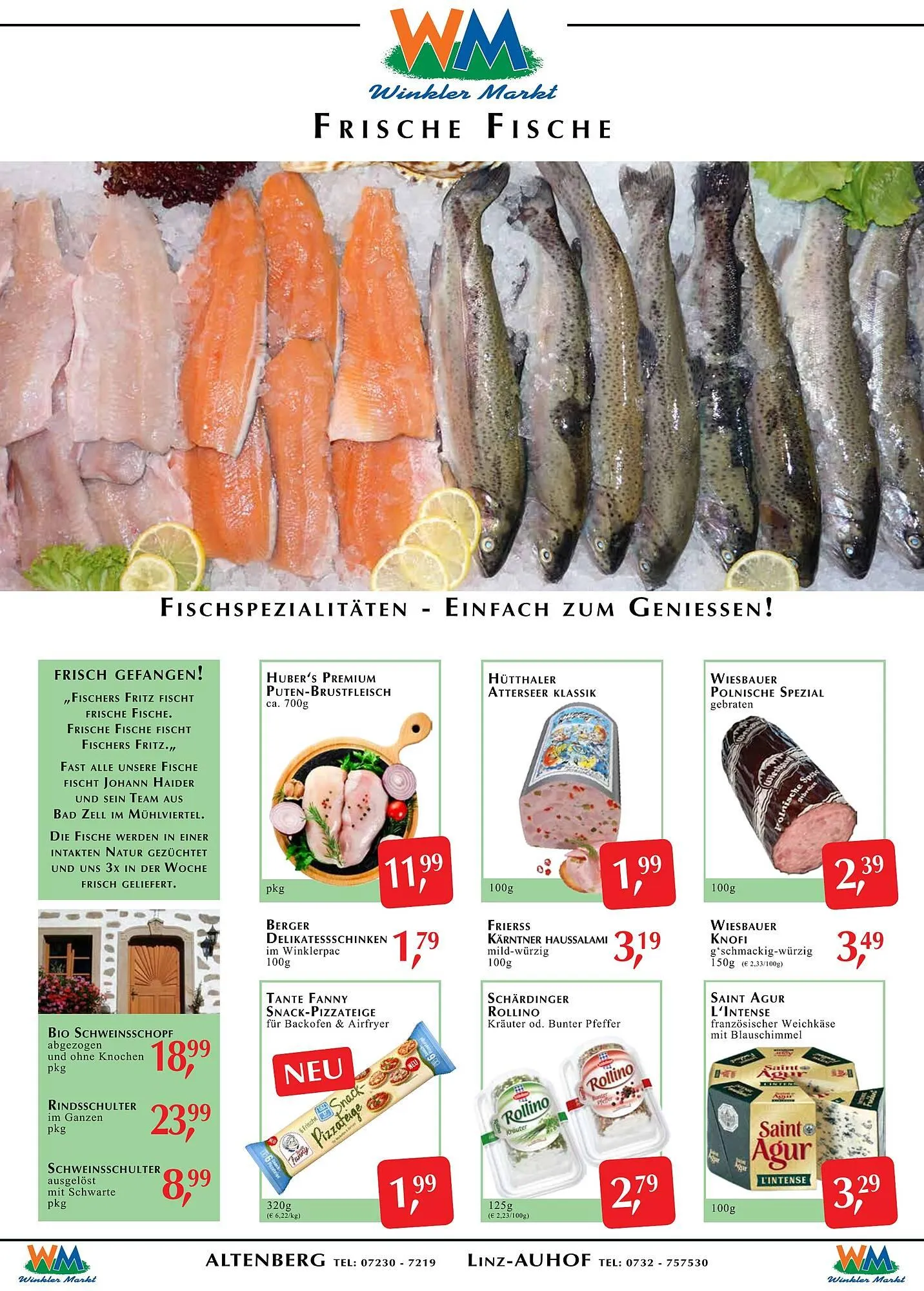 Winkler Markt Flugblatt von 26. Februar bis 11. März 2026 - Flugblätt seite  1