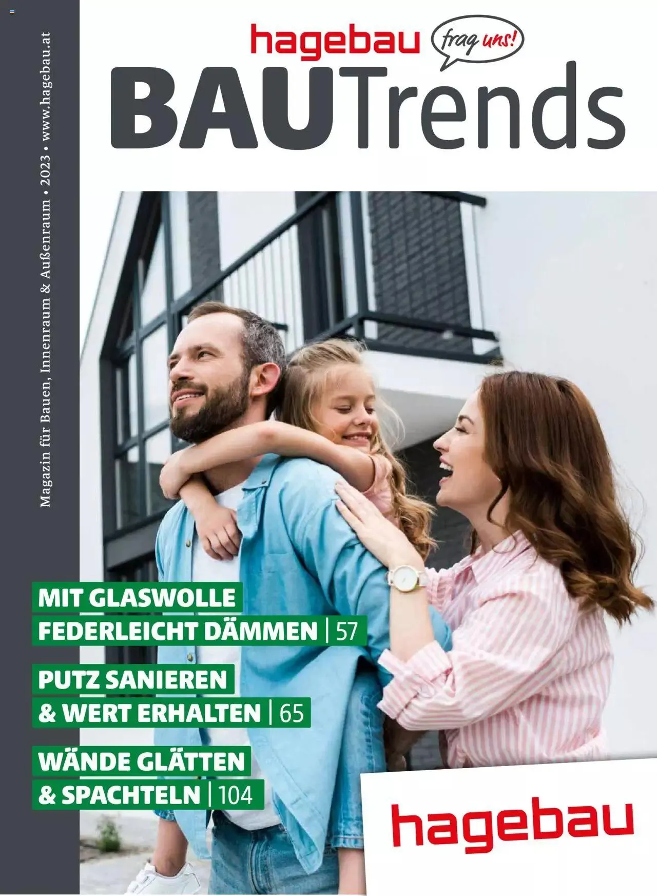Hagebau Bautrends von 4. April bis 31. Dezember 2023 - Flugblätt seite  1