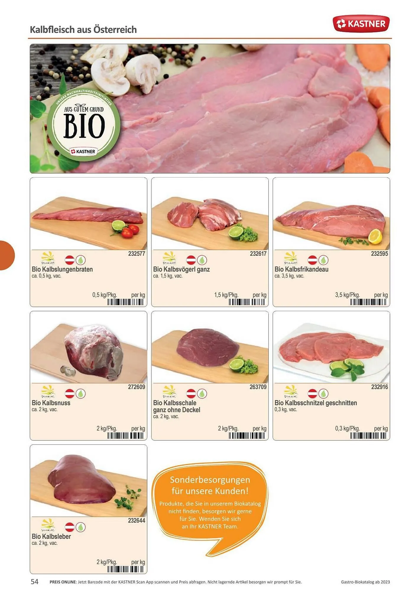 Kastner Flugblatt von 15. September bis 30. Dezember 2023 - Flugblätt seite  56