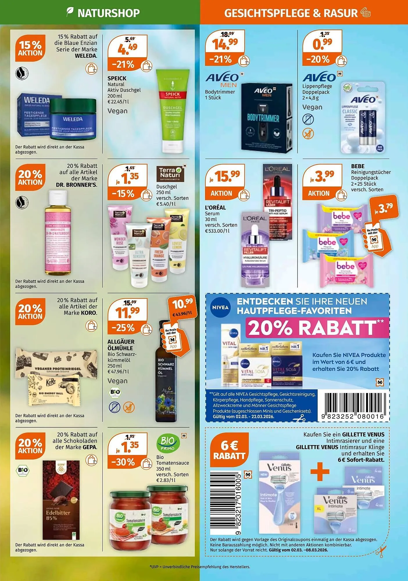 Müller Flugblatt von 2. März bis 8. März 2026 - Flugblätt seite 3