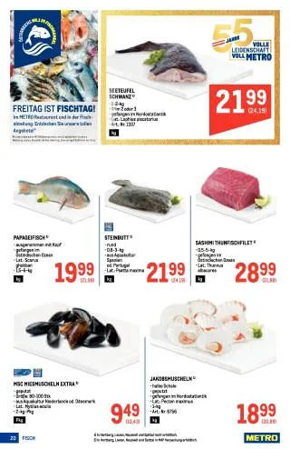METRO Flugblatt Food - Metro Profi von 17. September bis 30. September 2026 - Flugblätt seite  20
