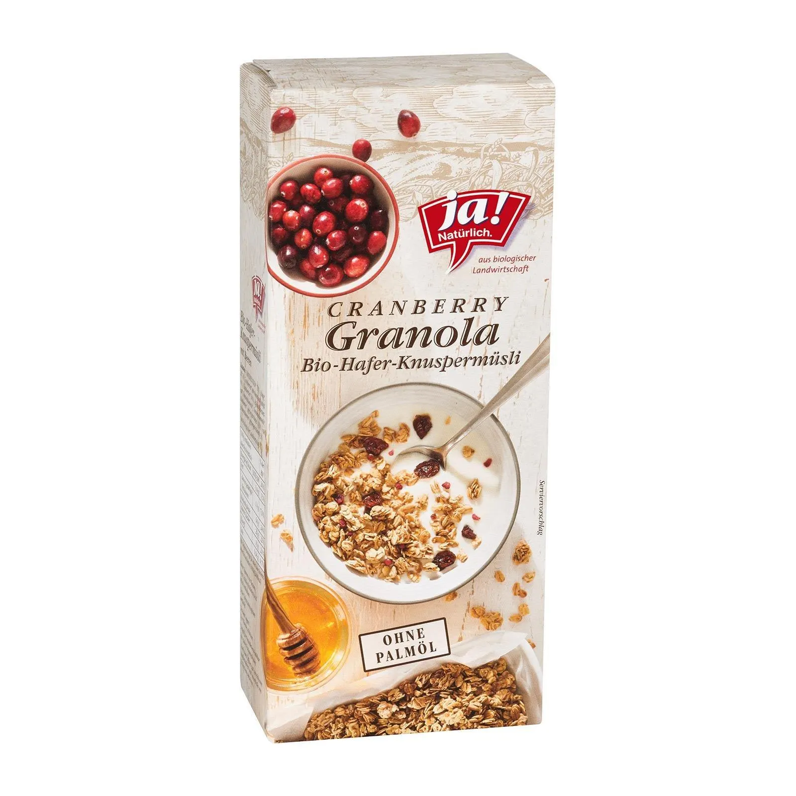 Ja! Natürlich Cranberry Granola Knuspermüsli