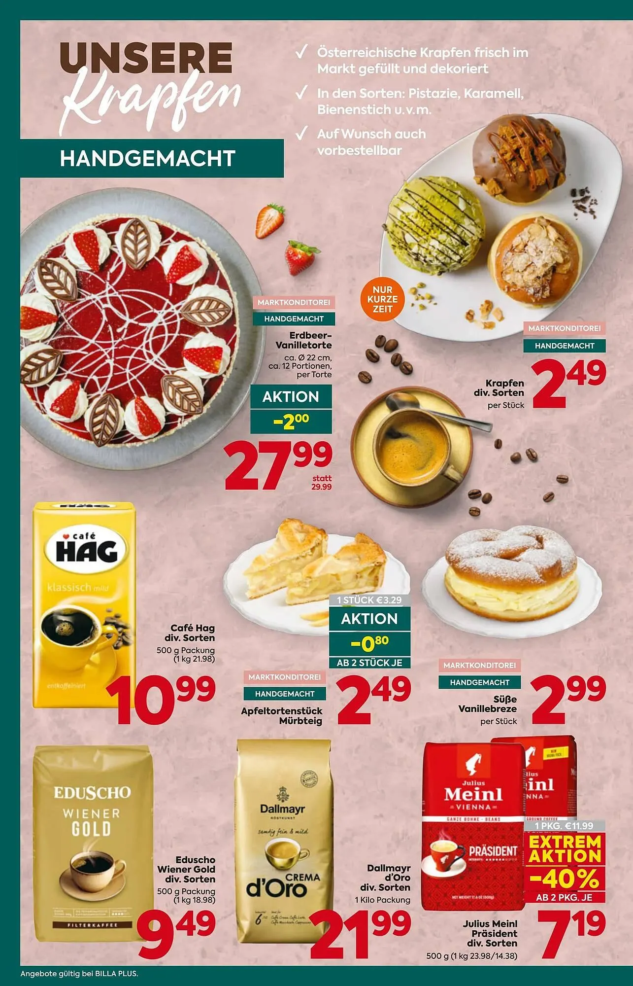 Billa Flugblatt von 22. Jänner bis 28. Jänner 2026 - Flugblätt seite  14