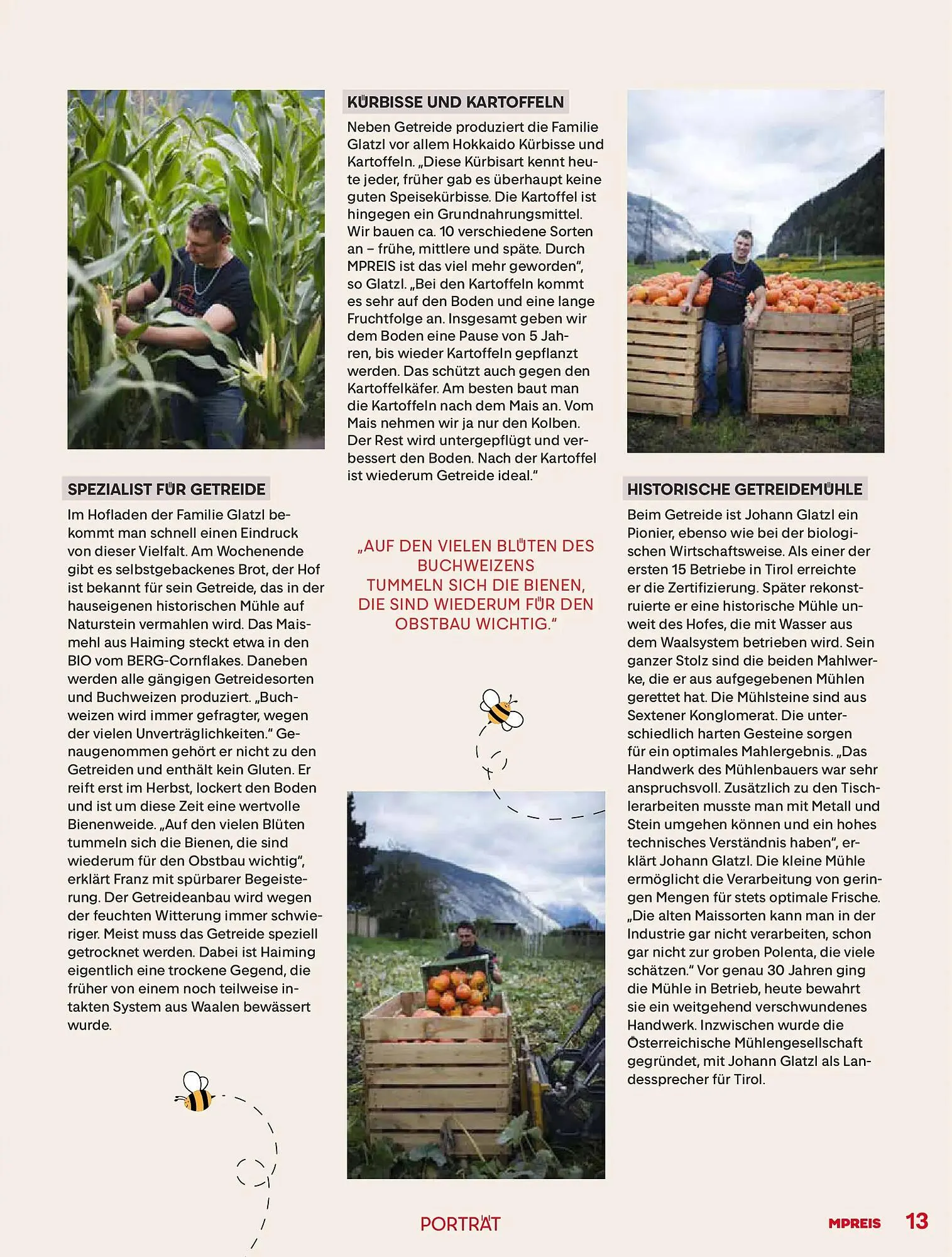 MPreis Flugblatt von 24. November bis 14. Dezember 2025 - Flugblätt seite  13