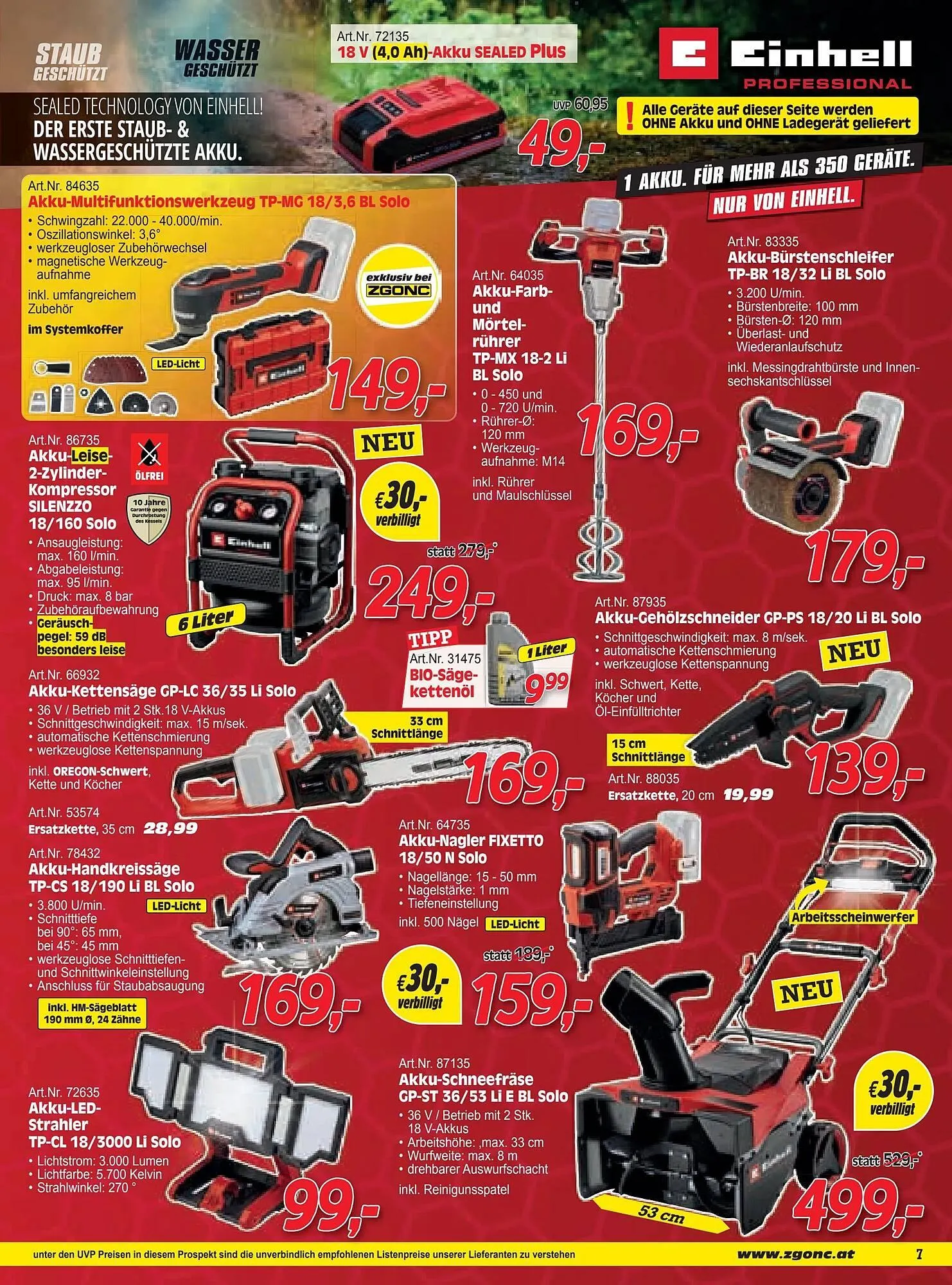 Zgonc Flugblatt von 1. Jänner bis 26. Jänner 2026 - Flugblätt seite  7