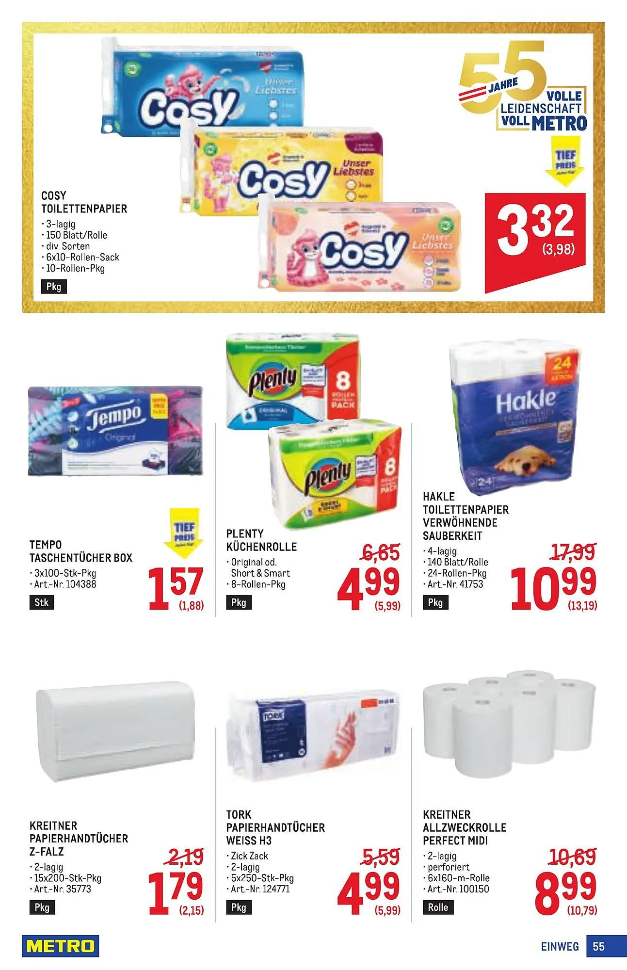 Metro Flugblatt von 19. Februar bis 4. März 2026 - Flugblätt seite 55