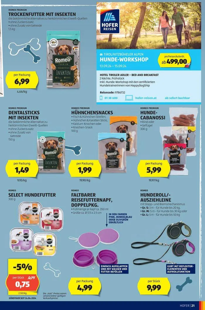 Blättern Sie online im HOFER Flugblatt von 19. Juni bis 3. Juli 2024 - Flugblätt seite  25