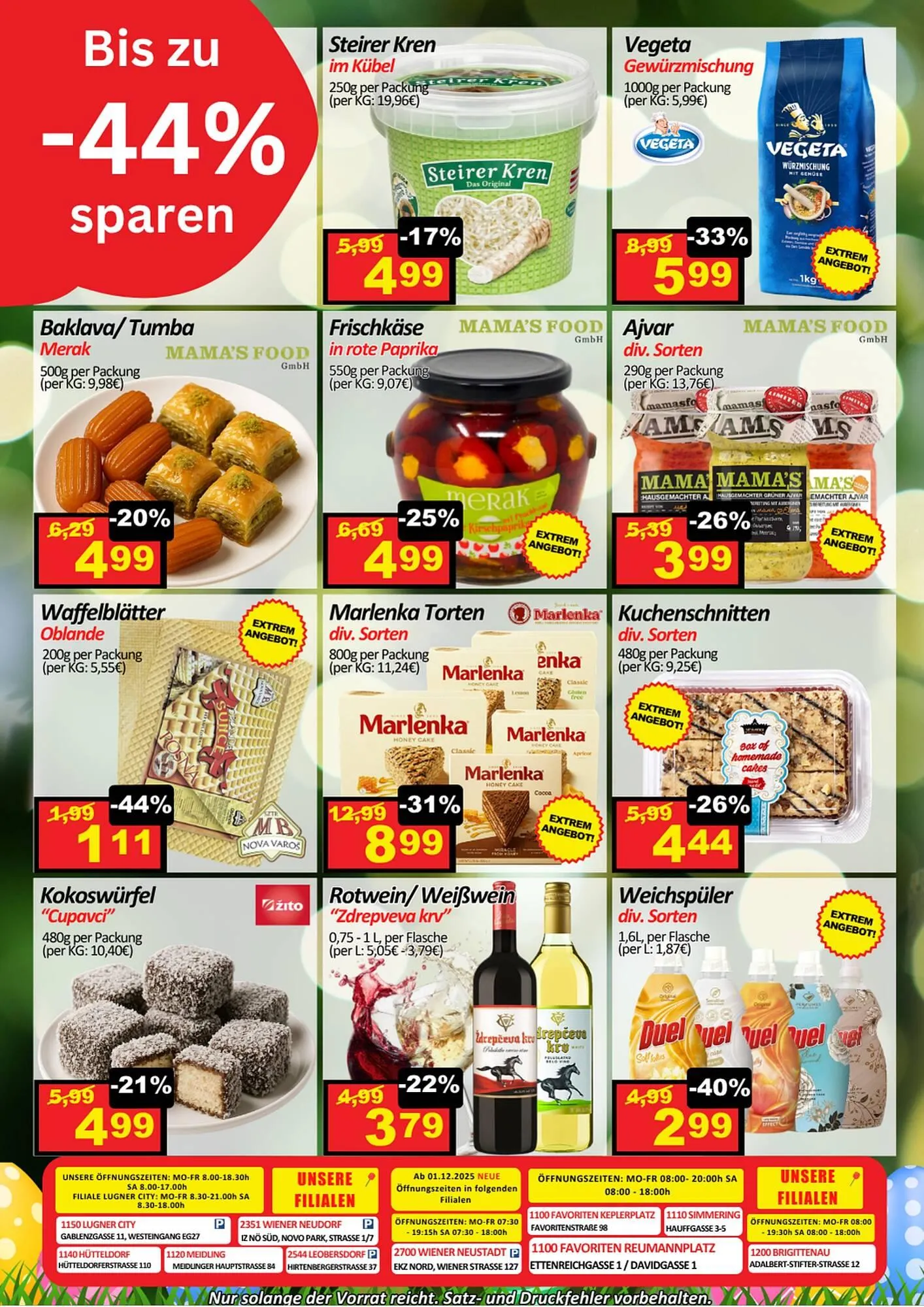 Wurstico Flugblatt von 26. März bis 8. April 2026 - Flugblätt seite  4