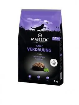 MAJESTIC Katze Adult Sensitive Verdauung 4kg Beutel mit Geflügel