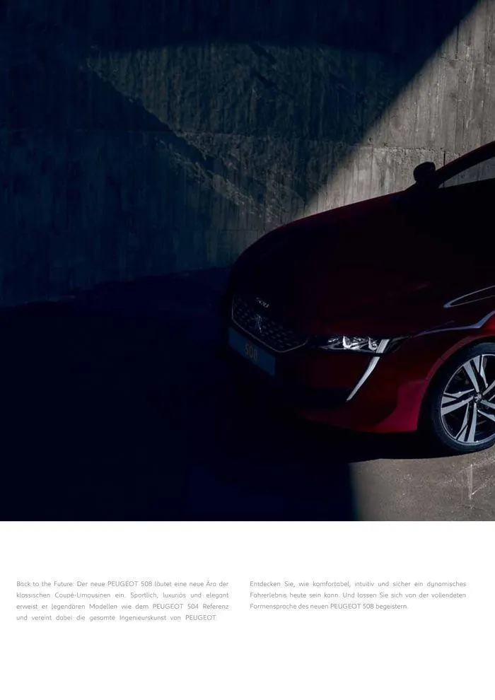 Der Neue Peugeot 508 von 12. Juni bis 12. Juni 2024 - Flugblätt seite 2