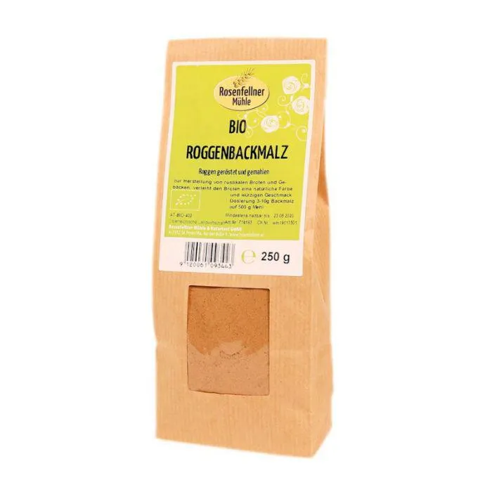Rosenfellner Mühle Bio Roggen Backmalz 250g