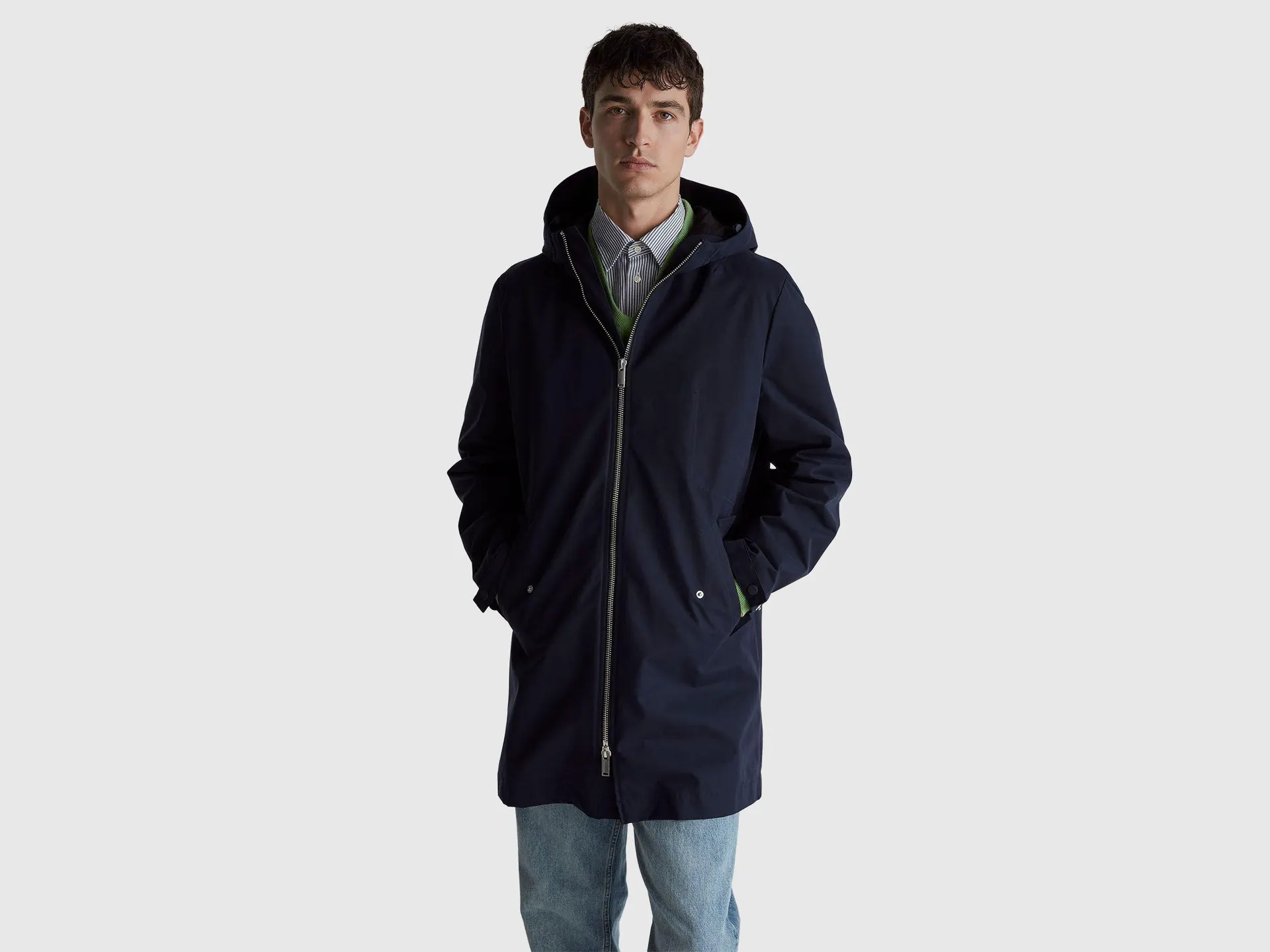 Parka aus Baumwollmischung