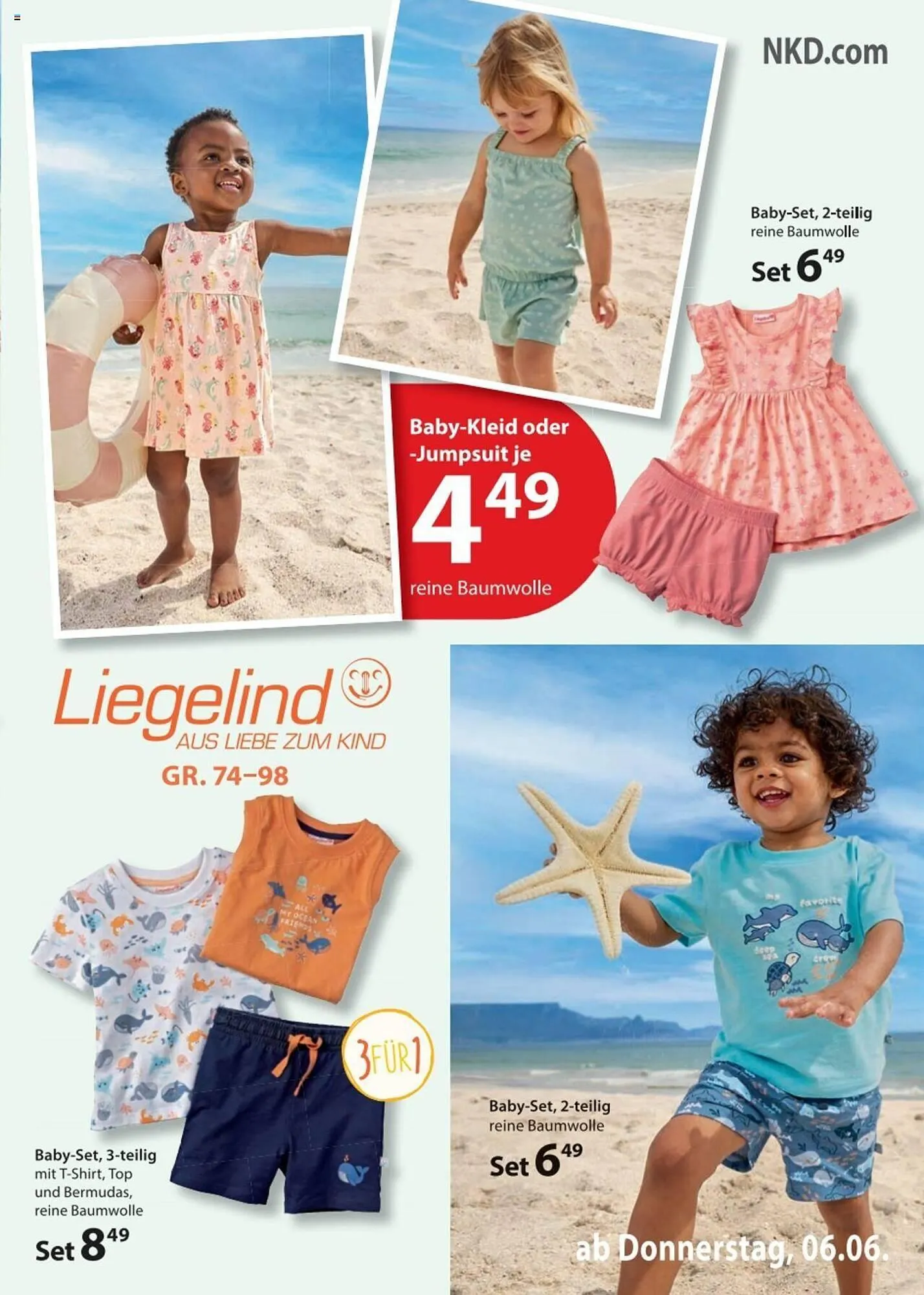 NKD Flugblatt von 6. Juni bis 25. Juli 2024 - Flugblätt seite 13