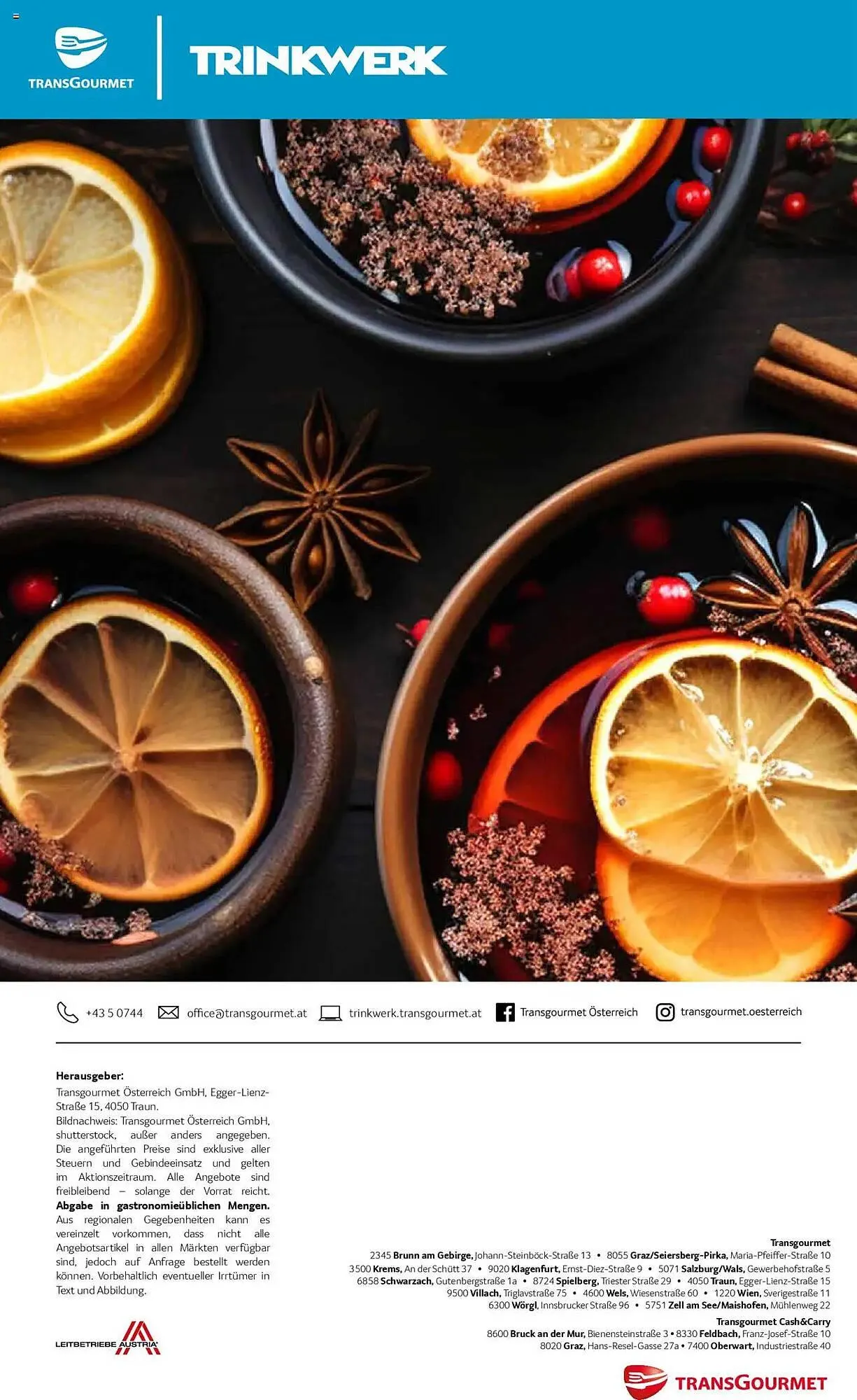 Transgourmet Flugblatt von 6. Oktober bis 31. Dezember 2025 - Flugblätt seite  12