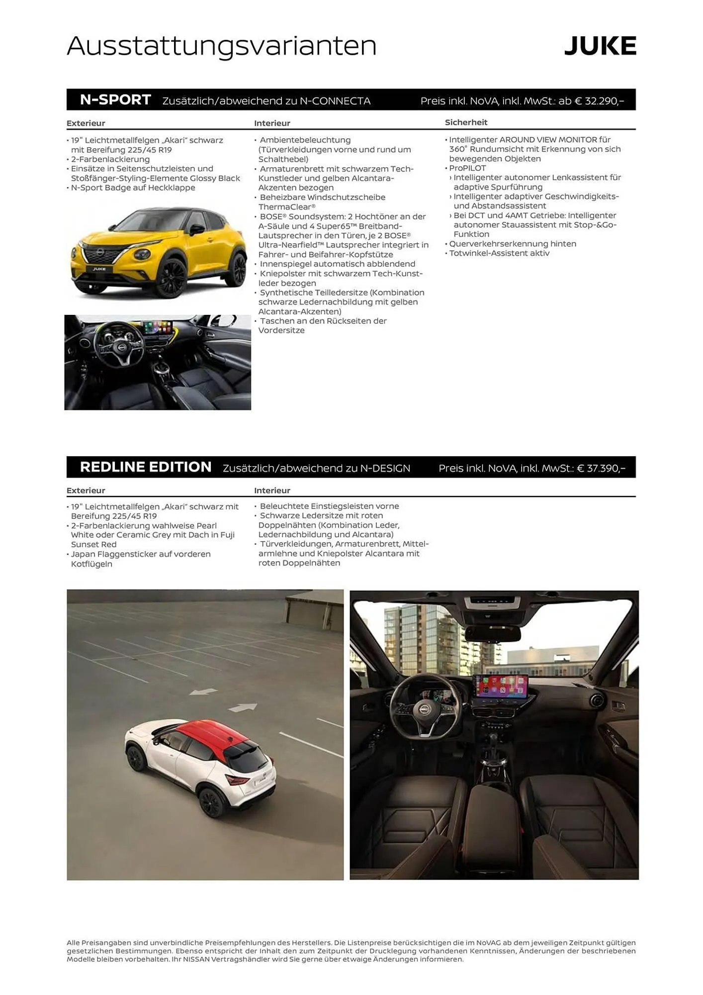 Nissan Flugblatt von 28. Oktober bis 18. November 2025 - Flugblätt seite  4