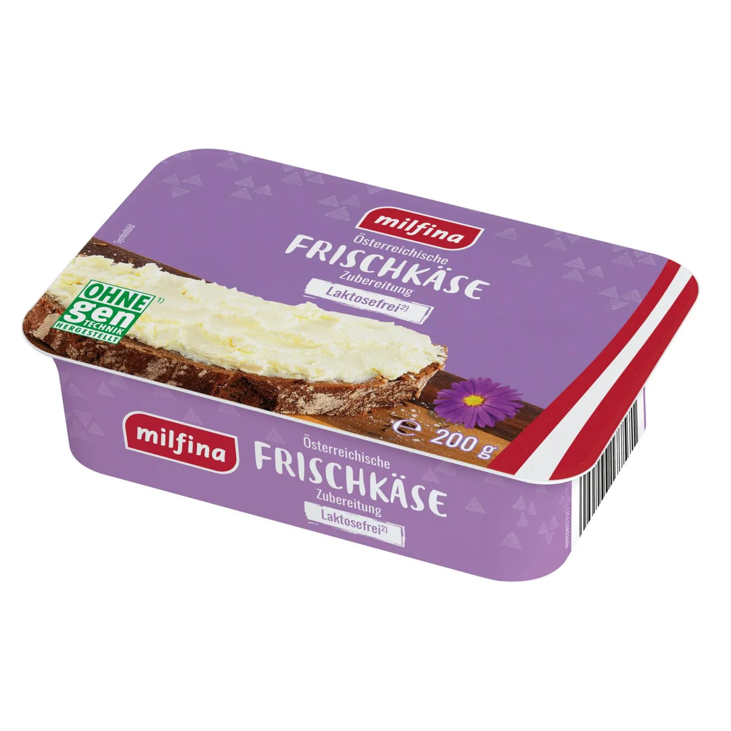 MILFINA Frischkäse, Laktosefrei