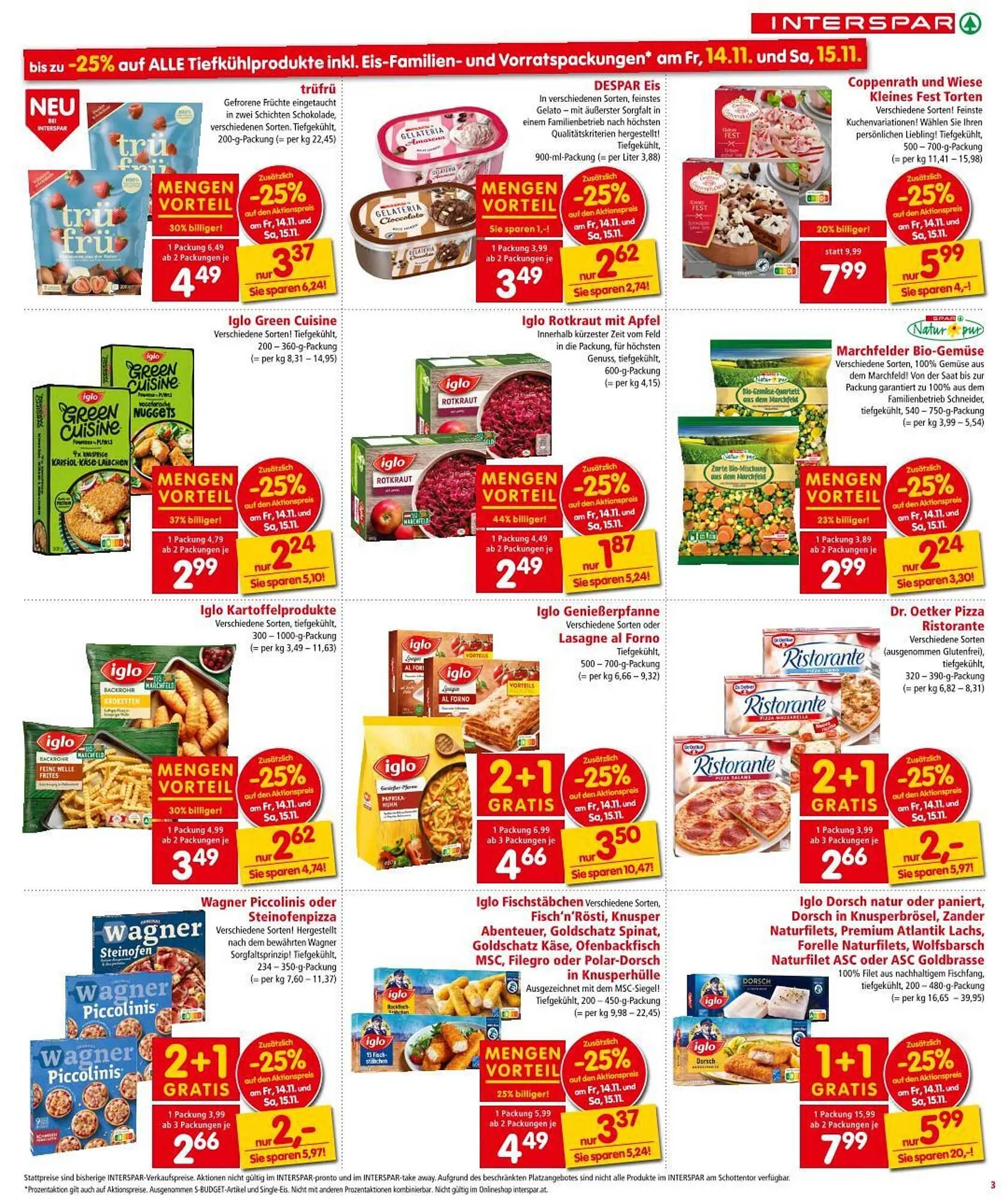 Interspar Flugblatt von 13. November bis 19. November 2025 - Flugblätt seite 3
