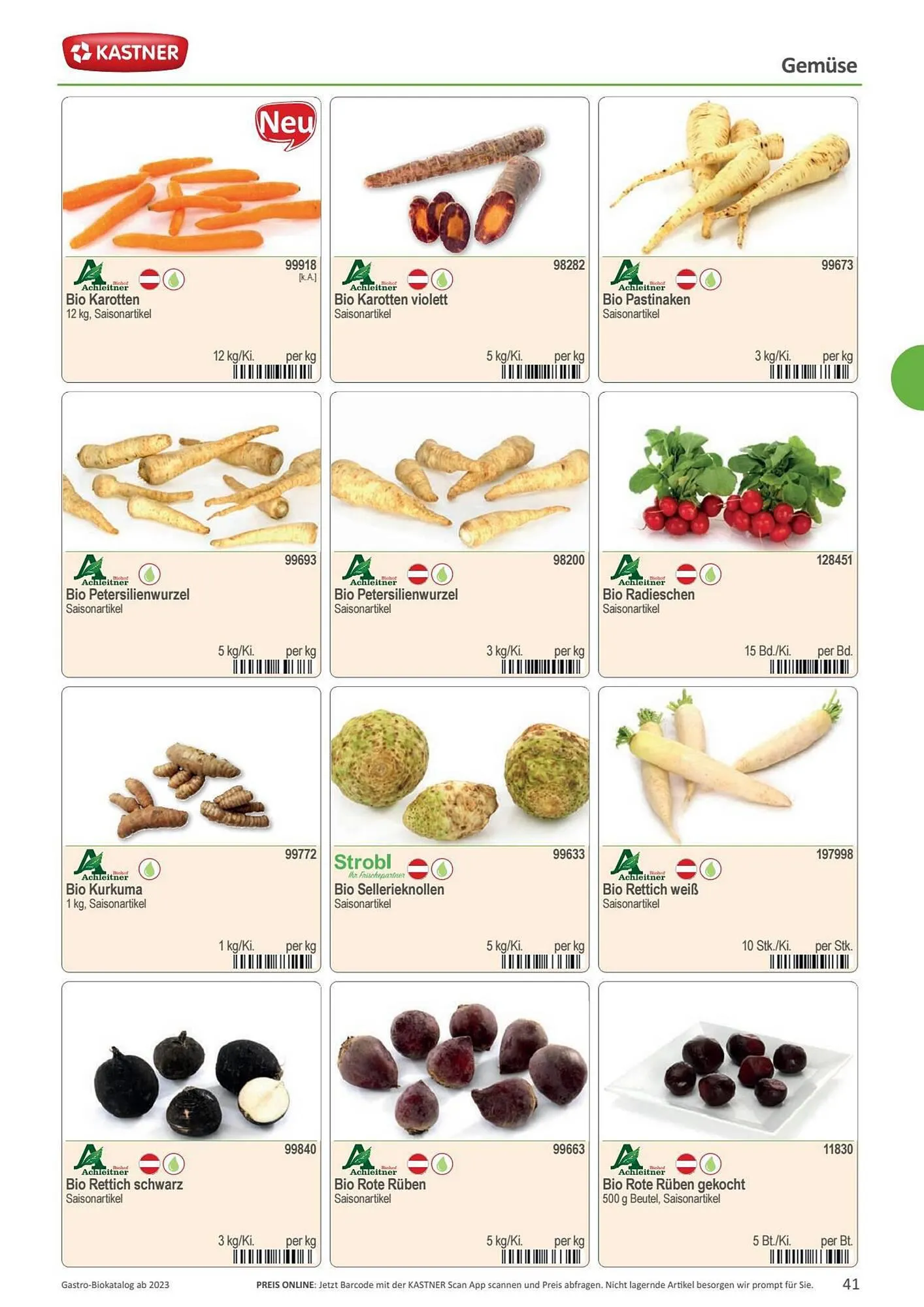 Kastner Flugblatt von 15. September bis 30. Dezember 2023 - Flugblätt seite  43