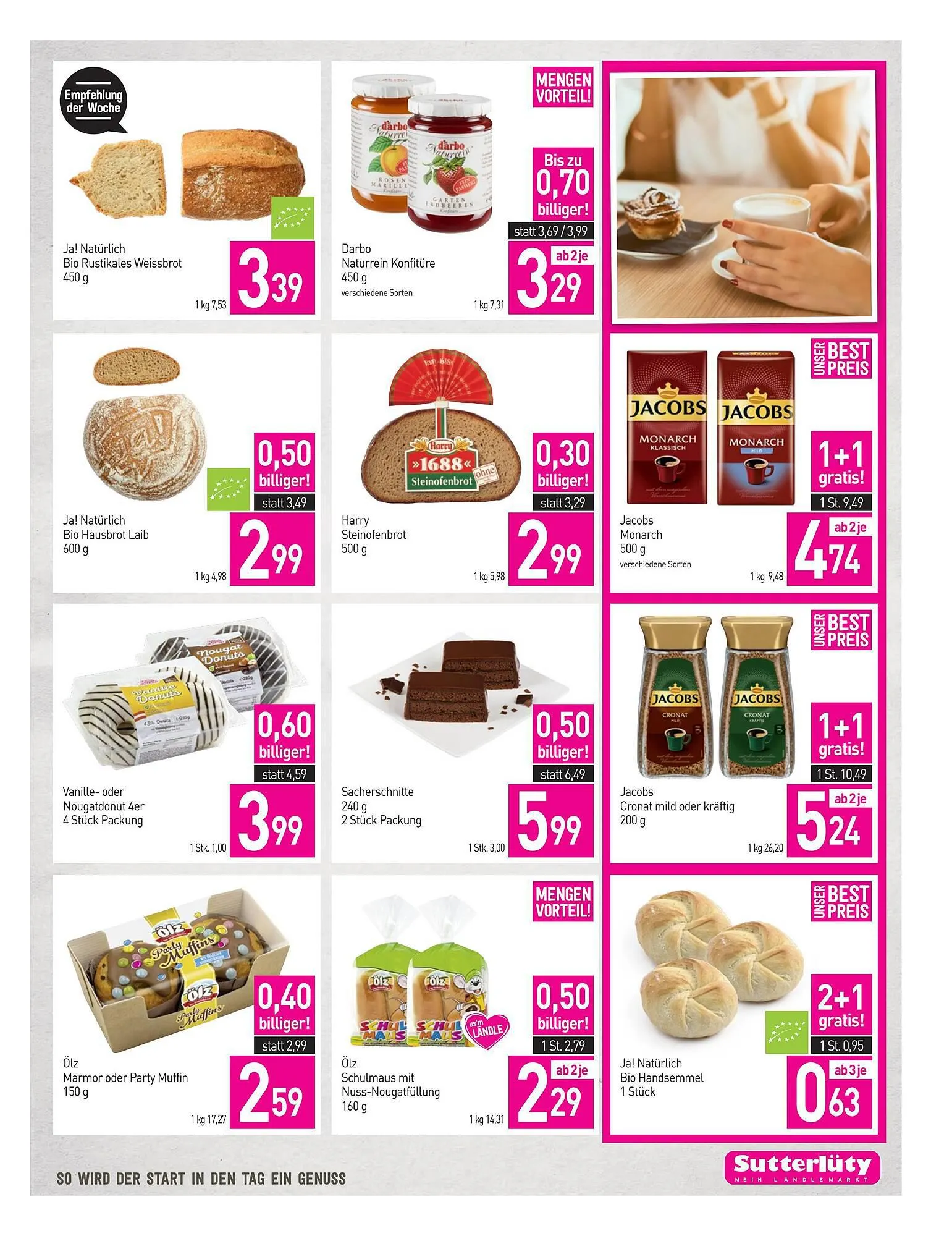 Sutterlüty Flugblatt von 14. September bis 20. September 2023 - Flugblätt seite 3