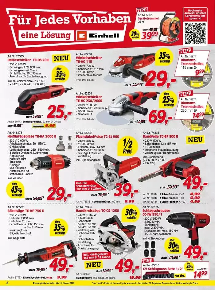 Jänner I 2025 von 27. Dezember bis 10. Jänner 2025 - Flugblätt seite 8