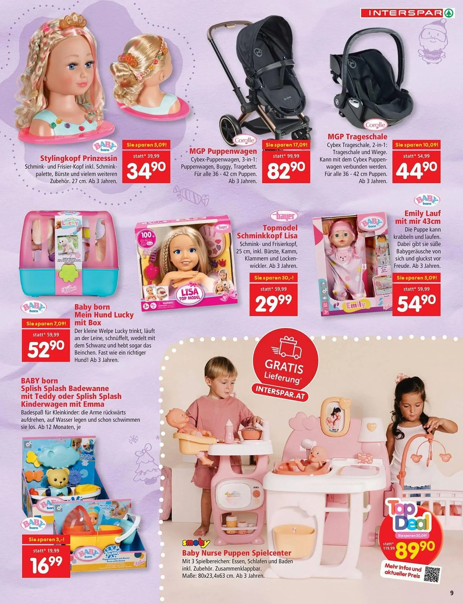 Interspar Flugblatt von 22. Oktober bis 15. Dezember 2025 - Flugblätt seite  9