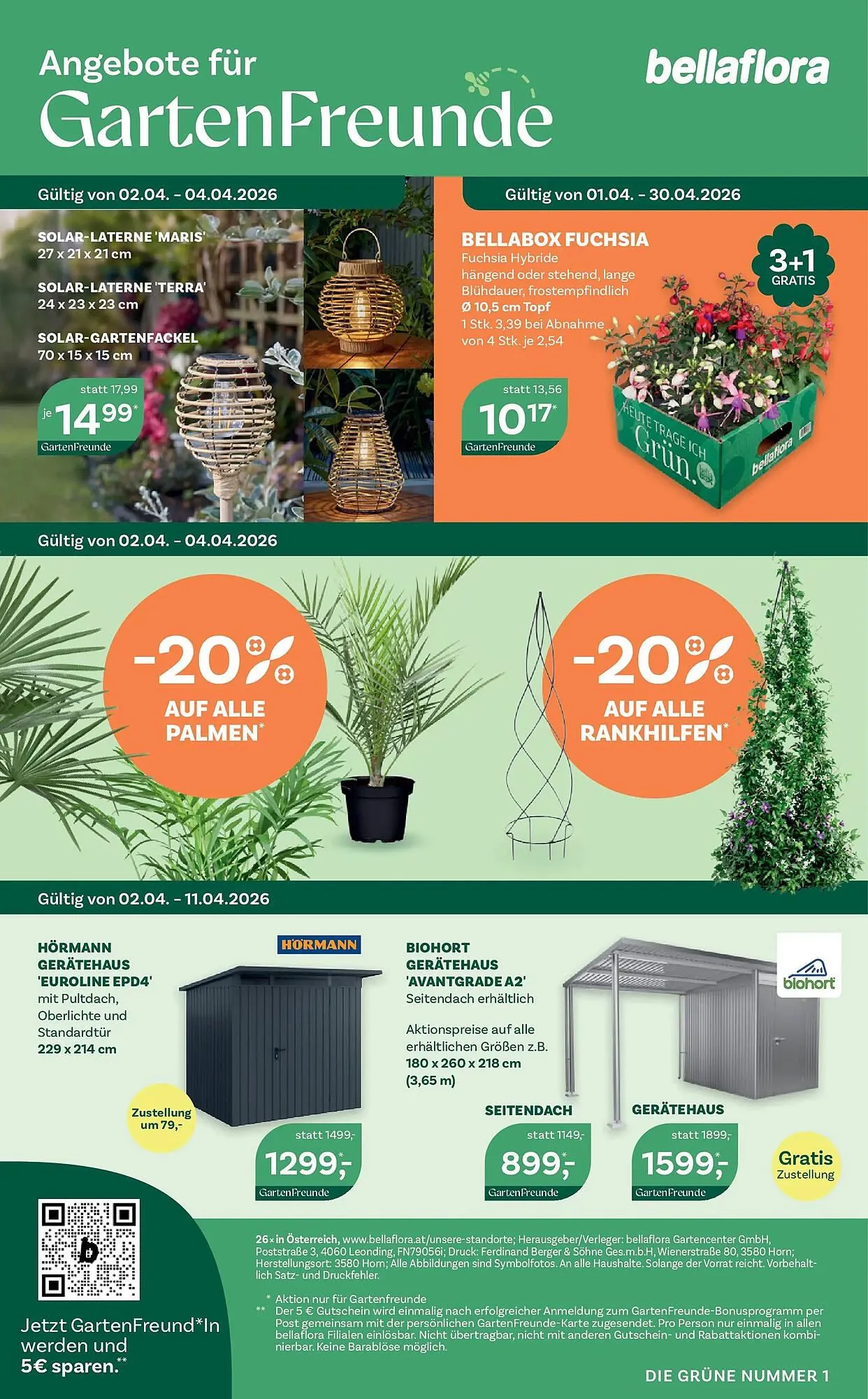 Bellaflora Flugblatt von 2. April bis 11. April 2026 - Flugblätt seite  12