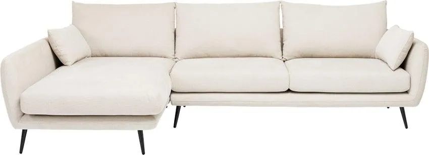 Ecksofa Amalfi Links Creme 275cm