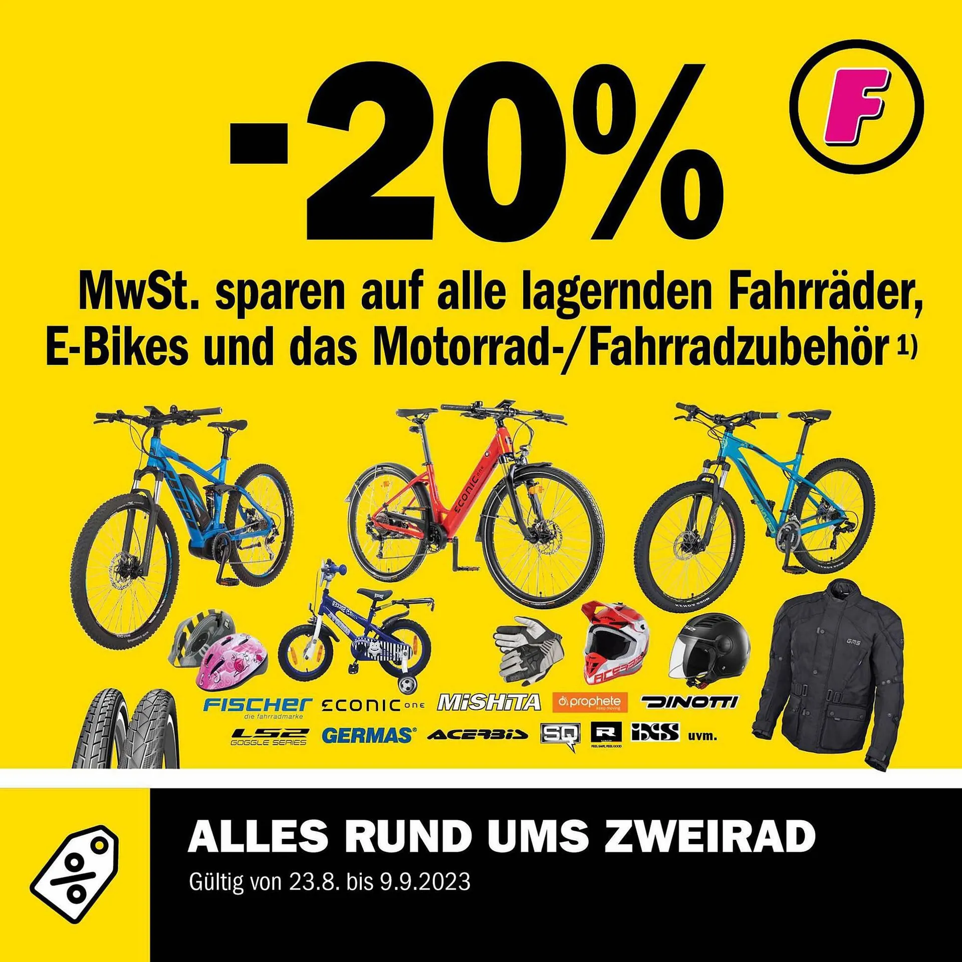 Forstinger Flugblatt von 4. September bis 10. September 2023 - Flugblätt seite 3