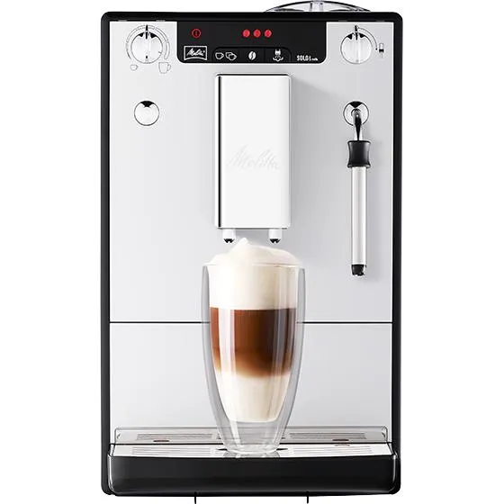 Caffeo® Solo® & Milk Kaffeevollautomat, schwarz-silber