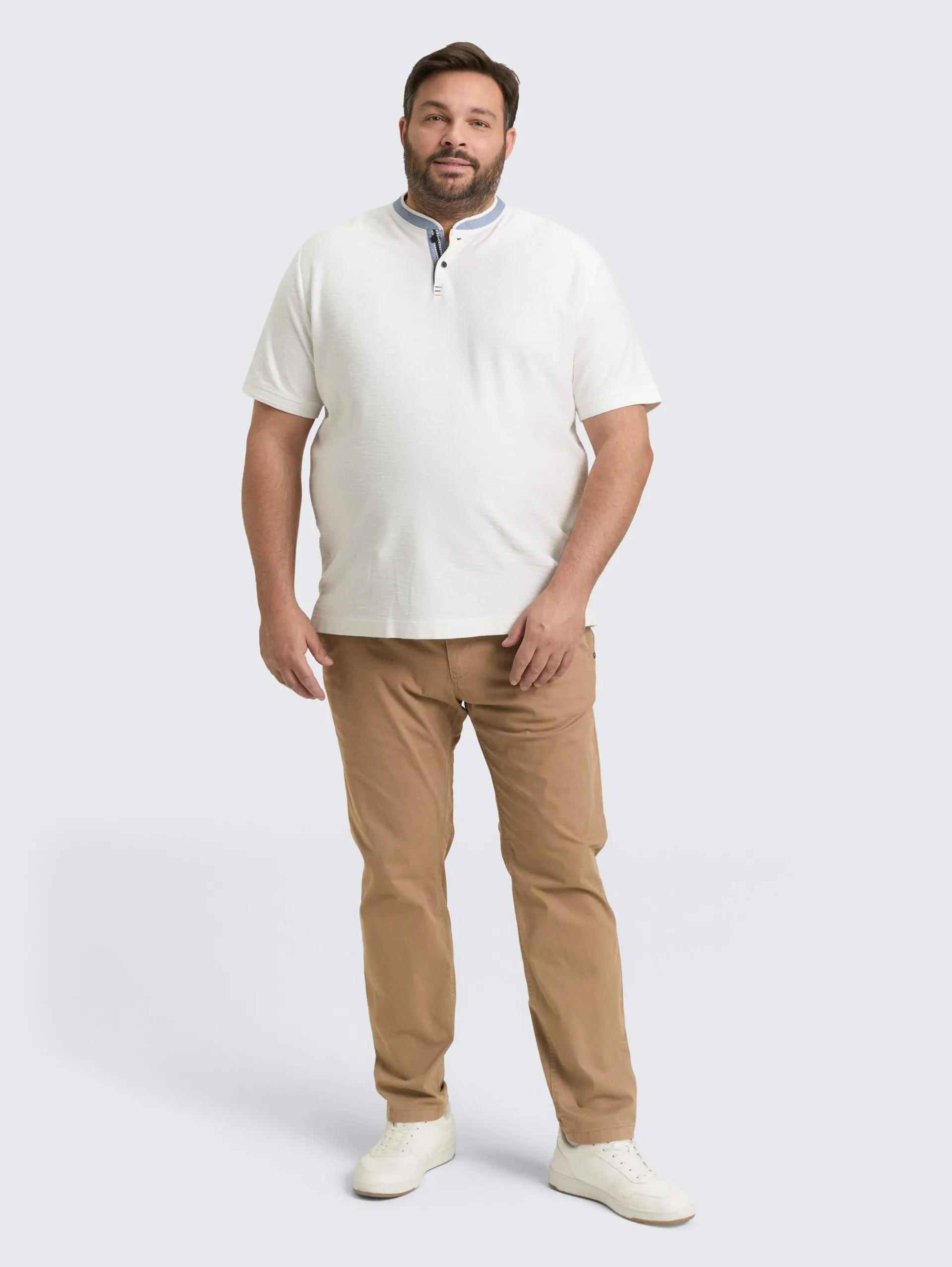 Plus Size - Tapered Chino Hose