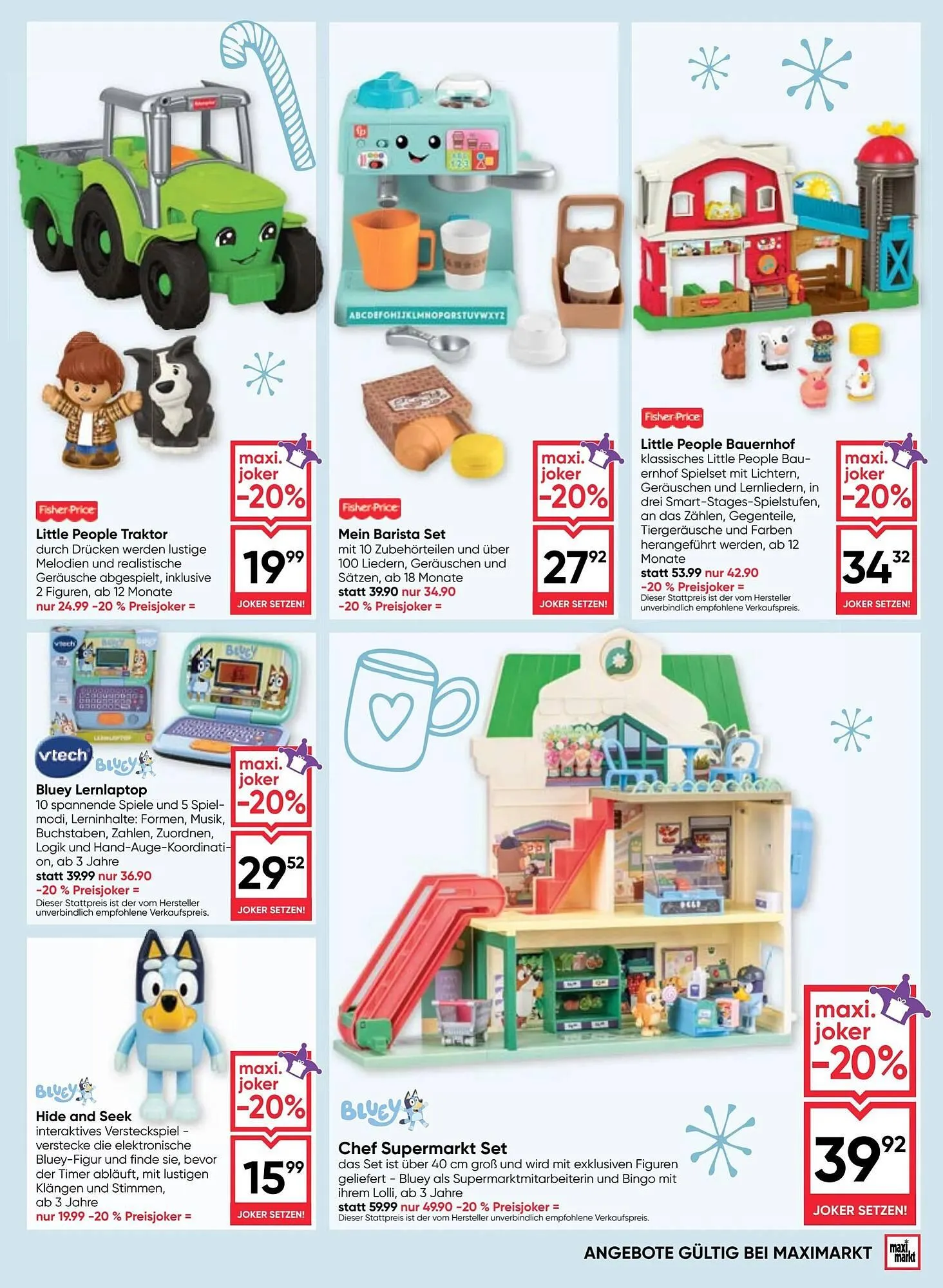 Maximarkt Flugblatt von 30. Oktober bis 24. Dezember 2025 - Flugblätt seite  21