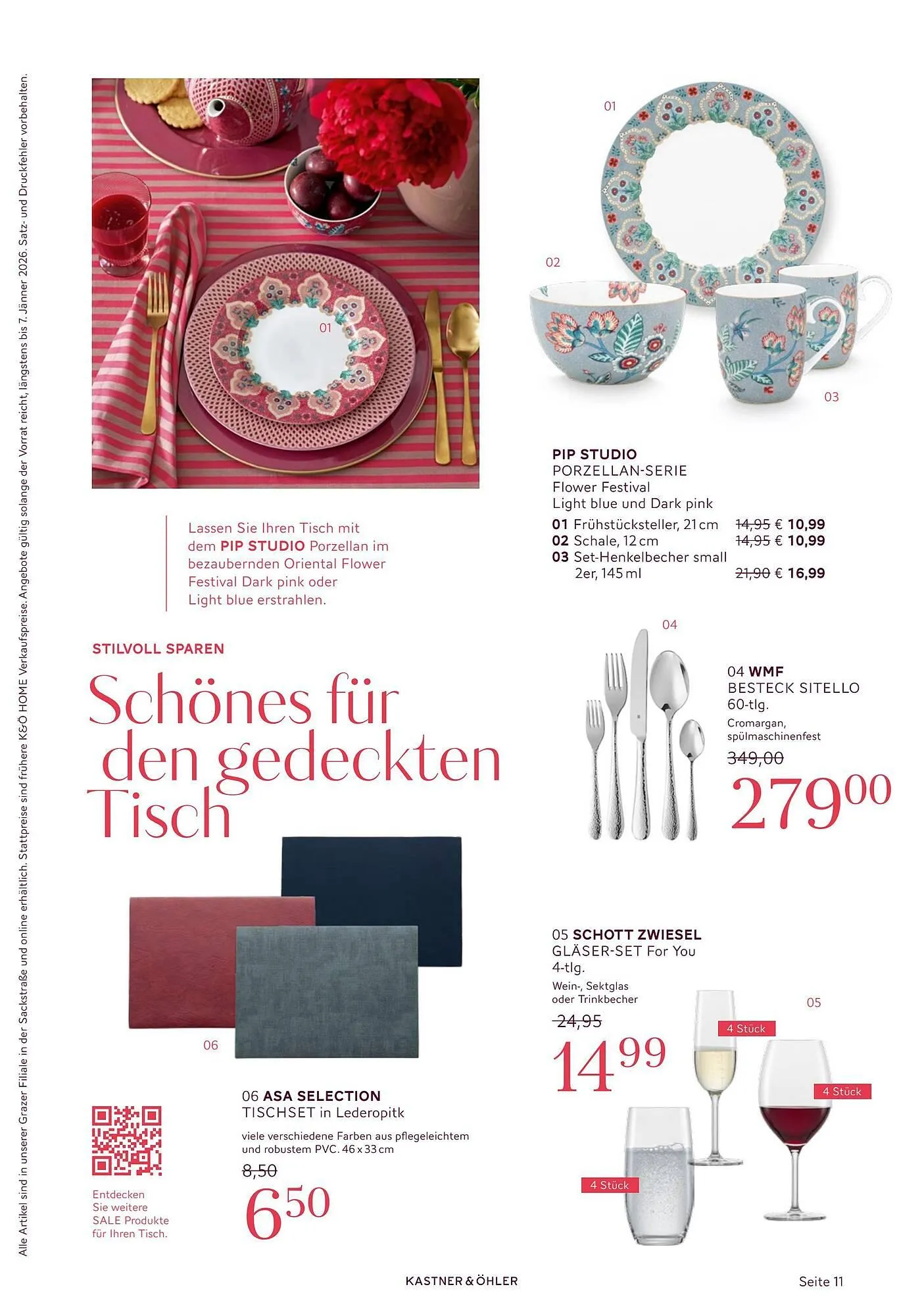 Kastner & Öhler Flugblatt von 27. Dezember bis 7. Jänner 2026 - Flugblätt seite  11