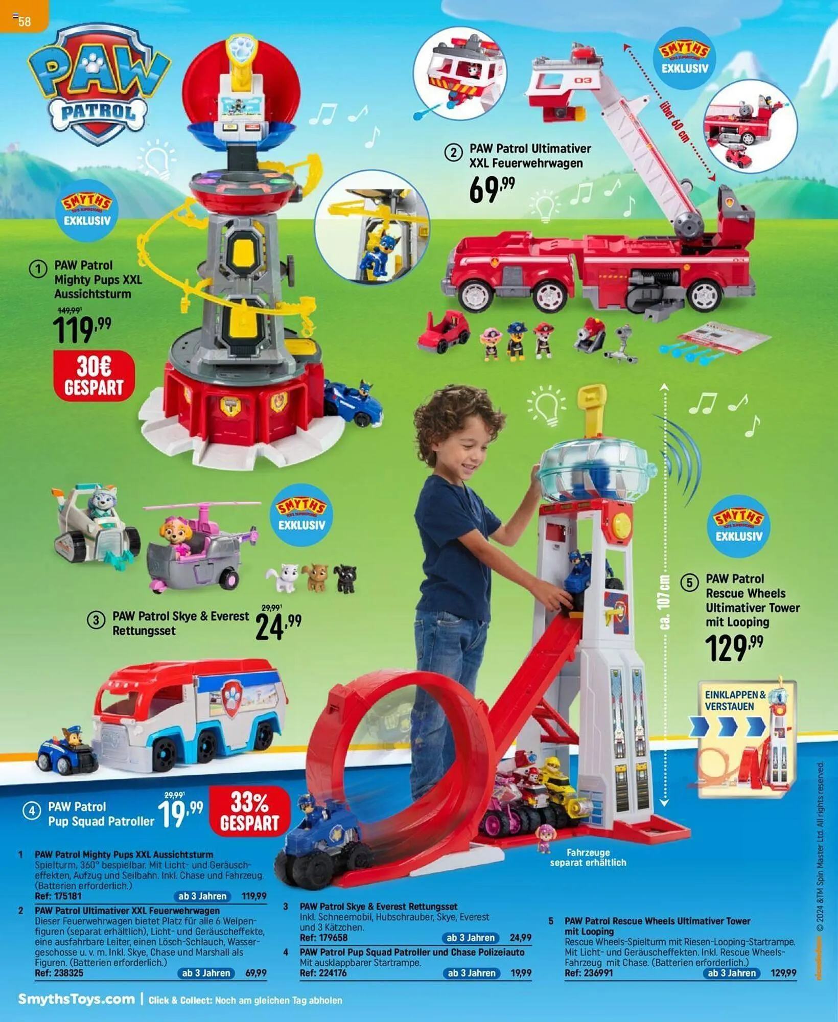 Smyths Toys Flugblatt von 25. September bis 13. Dezember 2024 - Flugblätt seite  58