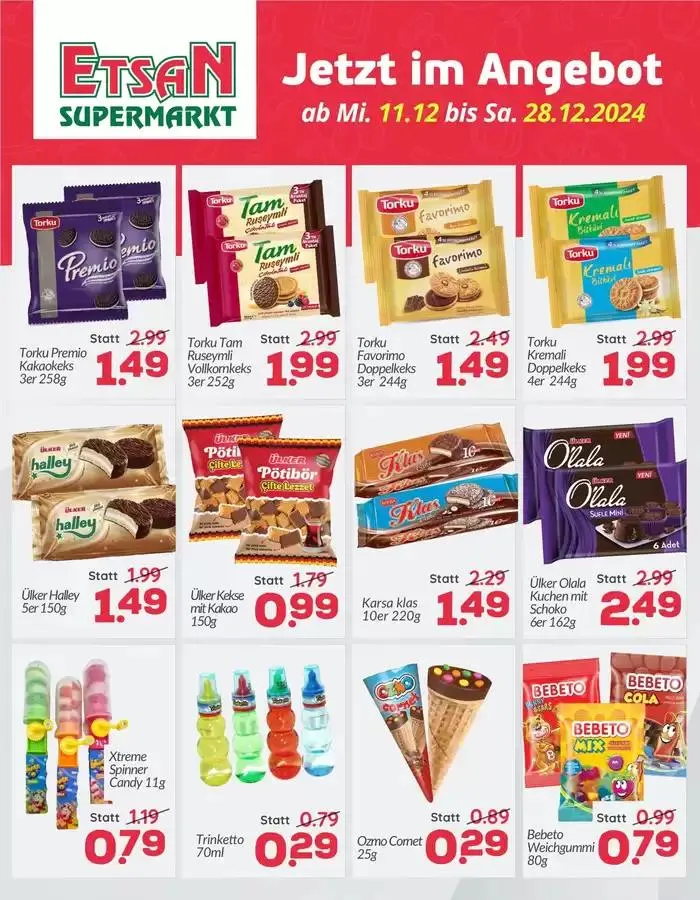 ETSAN Aktuelle Angebote von 28. Dezember bis 11. Jänner 2025 - Flugblätt seite  6