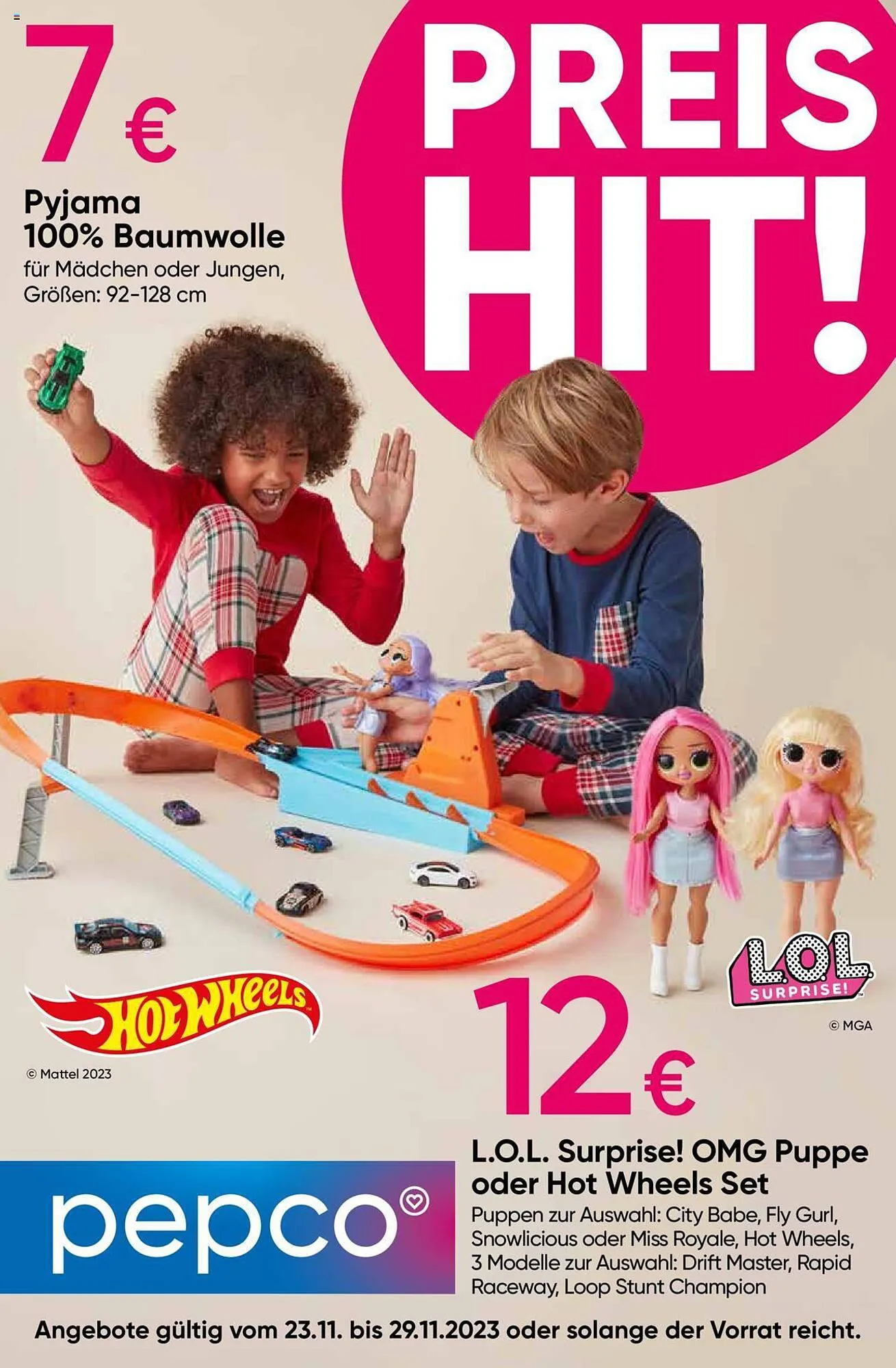 Pepco Flugblatt von 23. November bis 29. November 2023 - Flugblätt seite  1