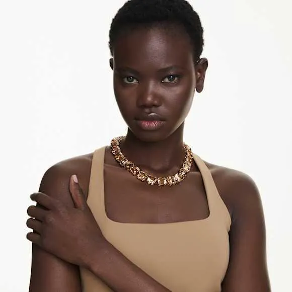 Millenia Halskette Oktagon-Schliff, Goldlegierungsschicht