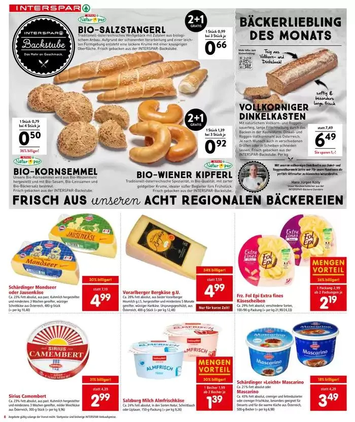 Aktuelle Deals und Angebote von 23. Jänner bis 6. Februar 2025 - Flugblätt seite 8