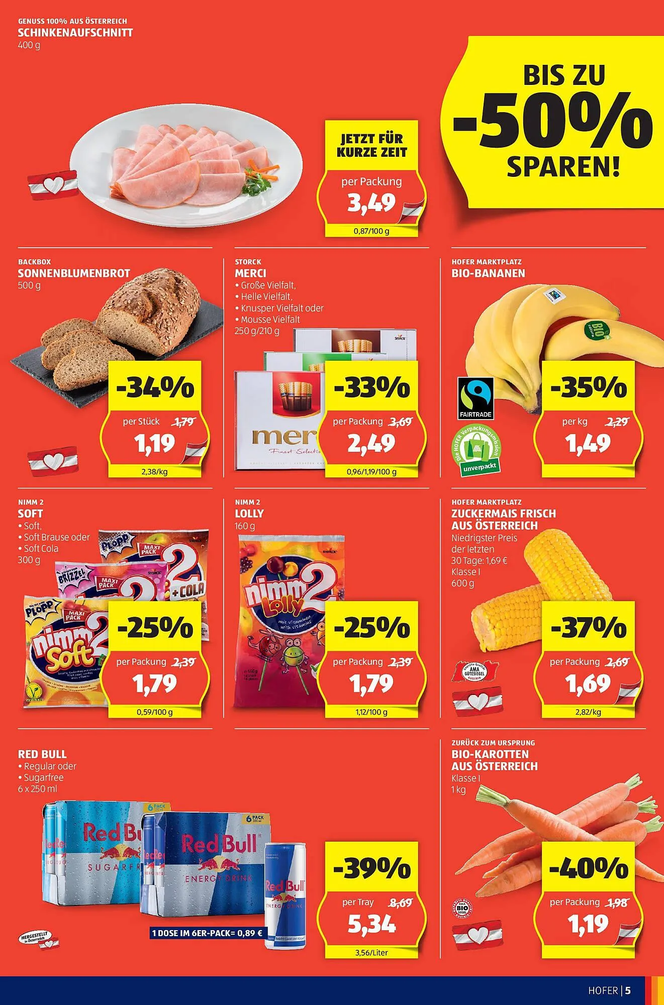 Hofer Flugblatt von 1. September bis 7. September 2023 - Flugblätt seite 5