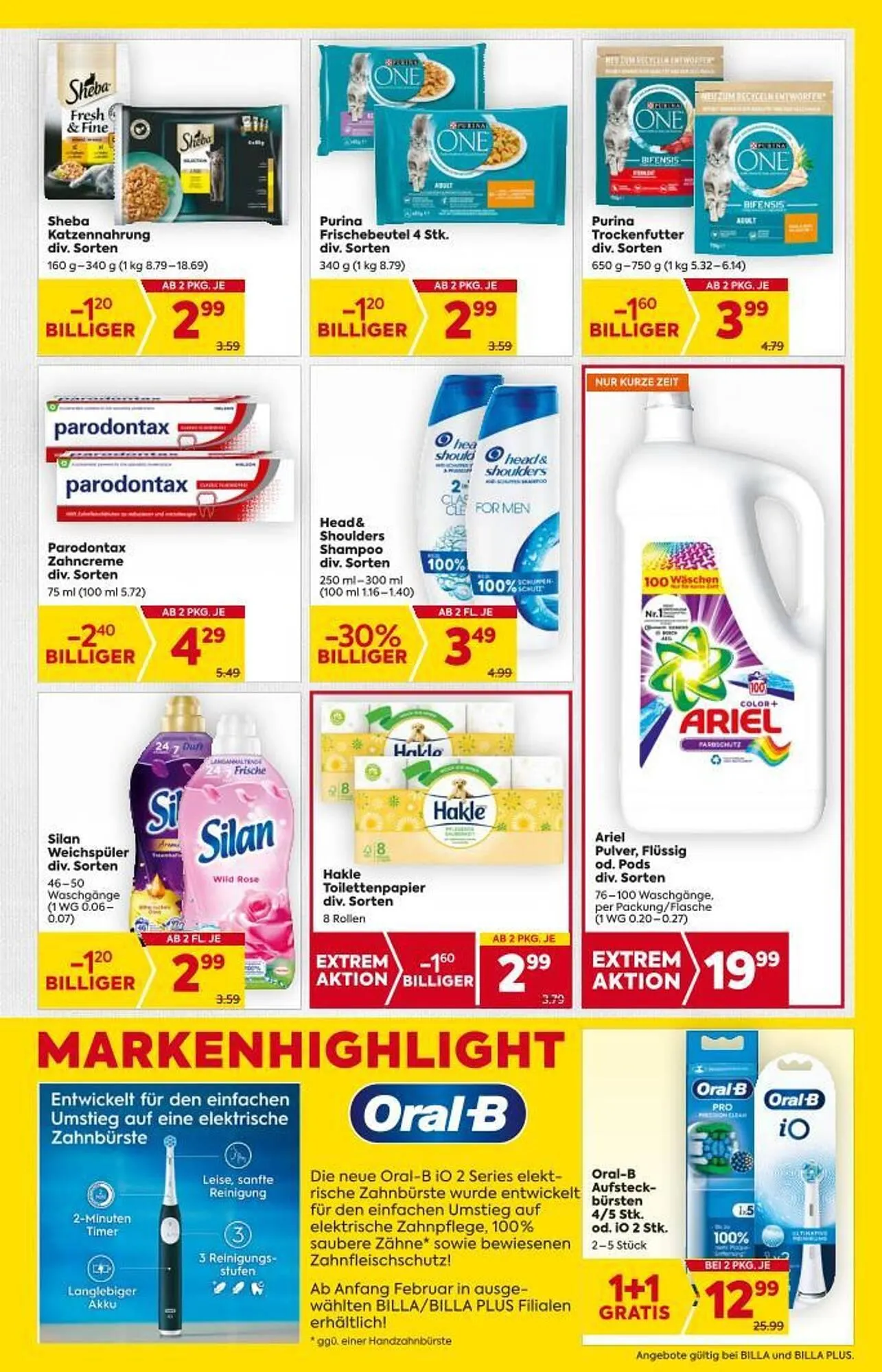 Billa Flugblatt von 13. Februar bis 19. Februar 2025 - Flugblätt seite  15