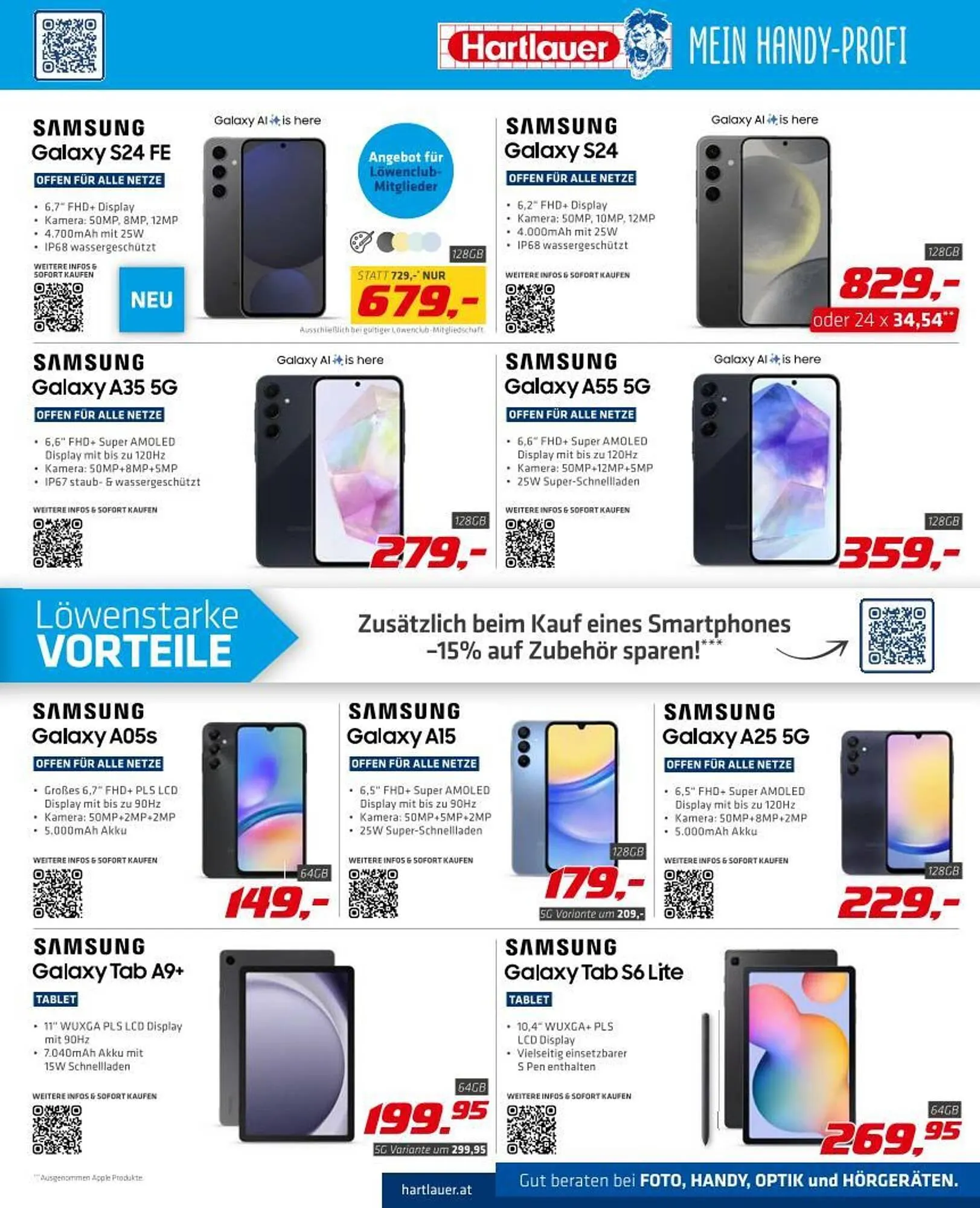 Hartlauer Flugblatt von 15. November bis 2. Dezember 2024 - Flugblätt seite 7