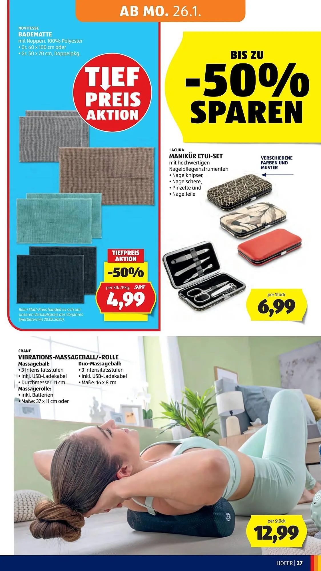 Hofer Flugblatt von 23. Jänner bis 30. Jänner 2026 - Flugblätt seite 31