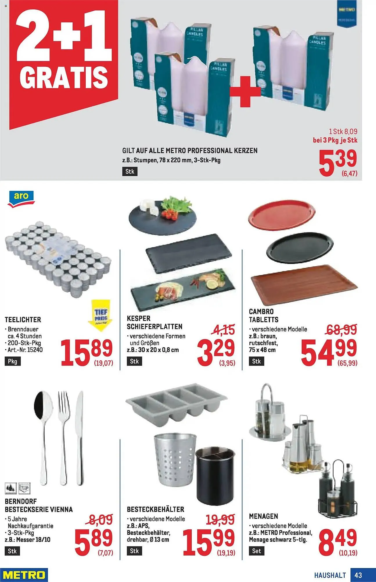 Metro Flugblatt von 22. Jänner bis 4. Februar 2026 - Flugblätt seite  43