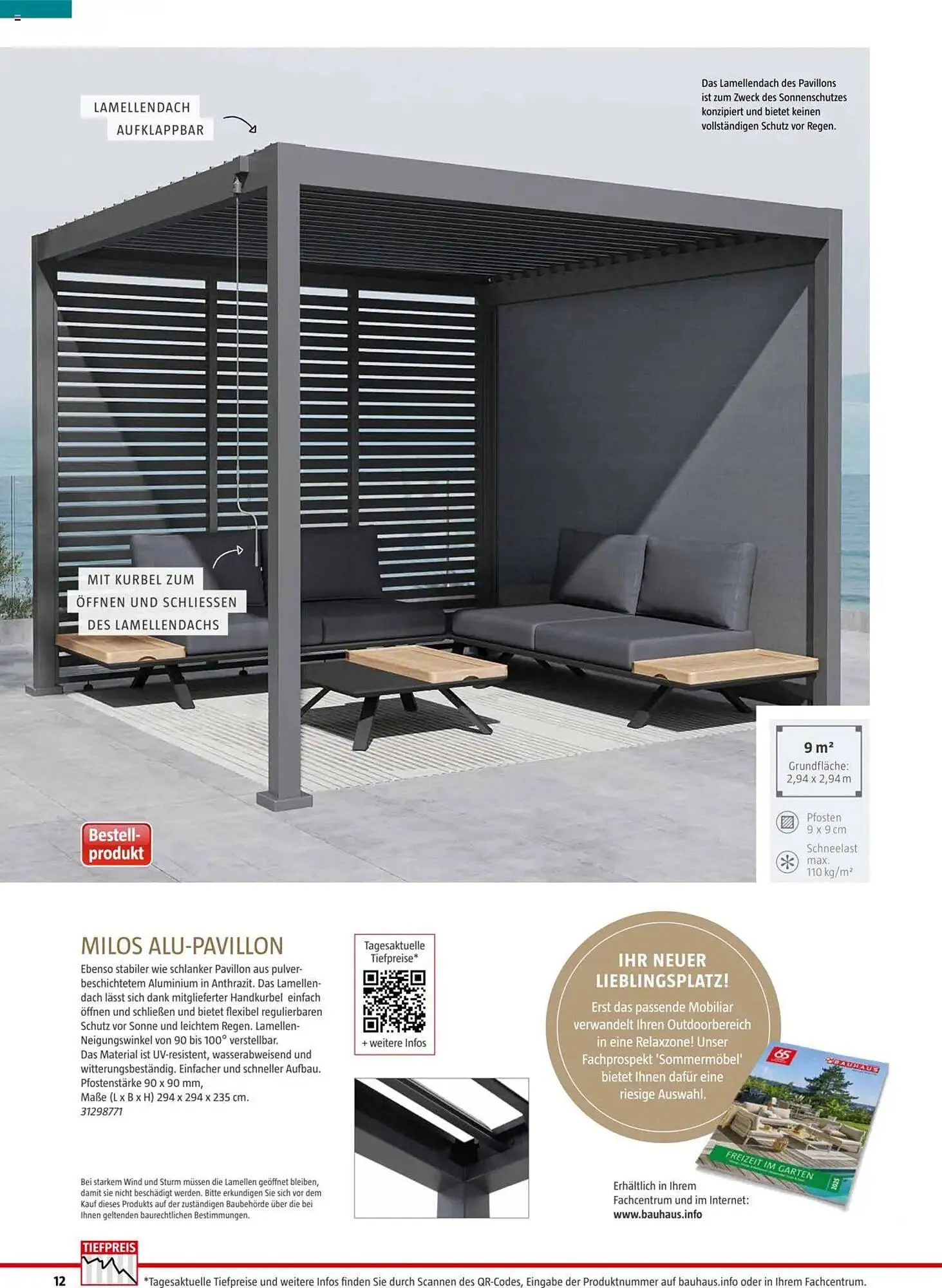 Bauhaus Flugblatt von 4. März bis 31. Dezember 2025 - Flugblätt seite  12