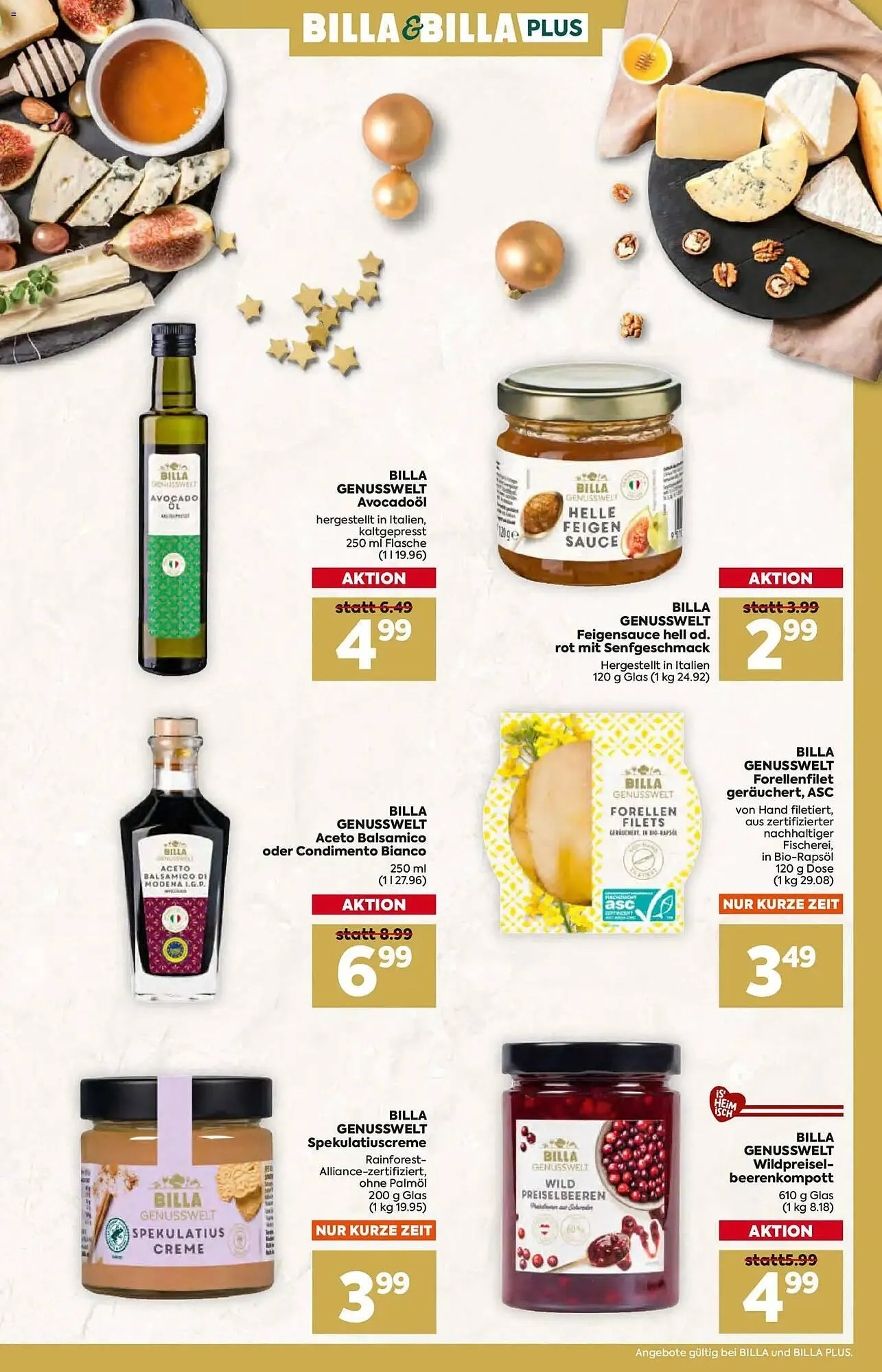 Billa Flugblatt von 13. November bis 31. Dezember 2025 - Flugblätt seite 9