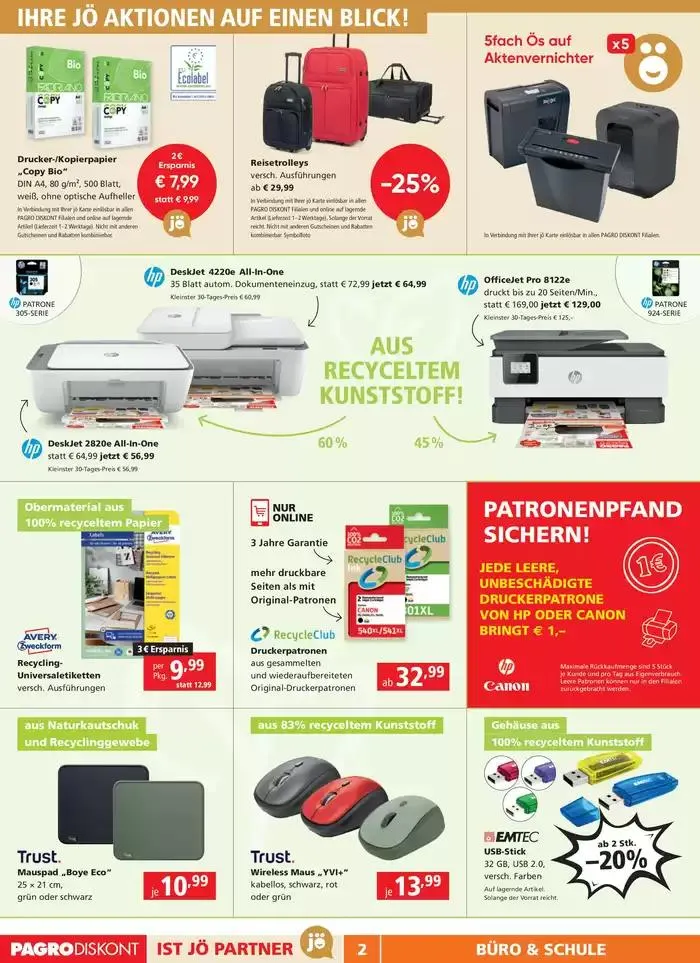 Pagro-Diskont flugblatt von 3. Oktober bis 17. Oktober 2024 - Flugblätt seite 2