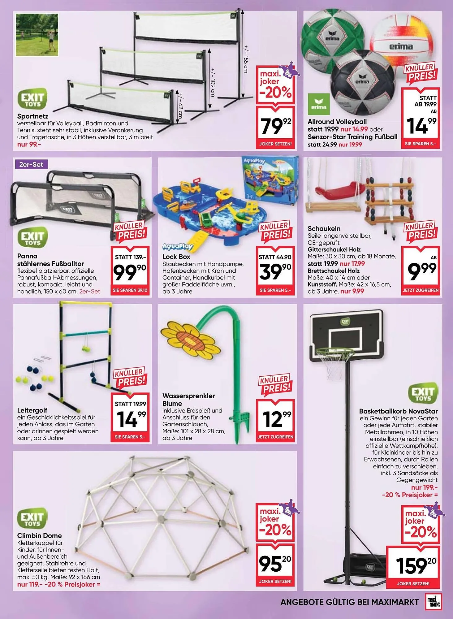 Maximarkt Flugblatt von 23. März bis 29. April 2026 - Flugblätt seite  23