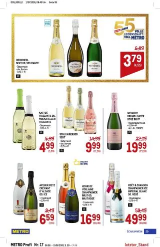 METRO Flugblatt - Profi von 6. August bis 19. August 2026 - Flugblätt seite 39